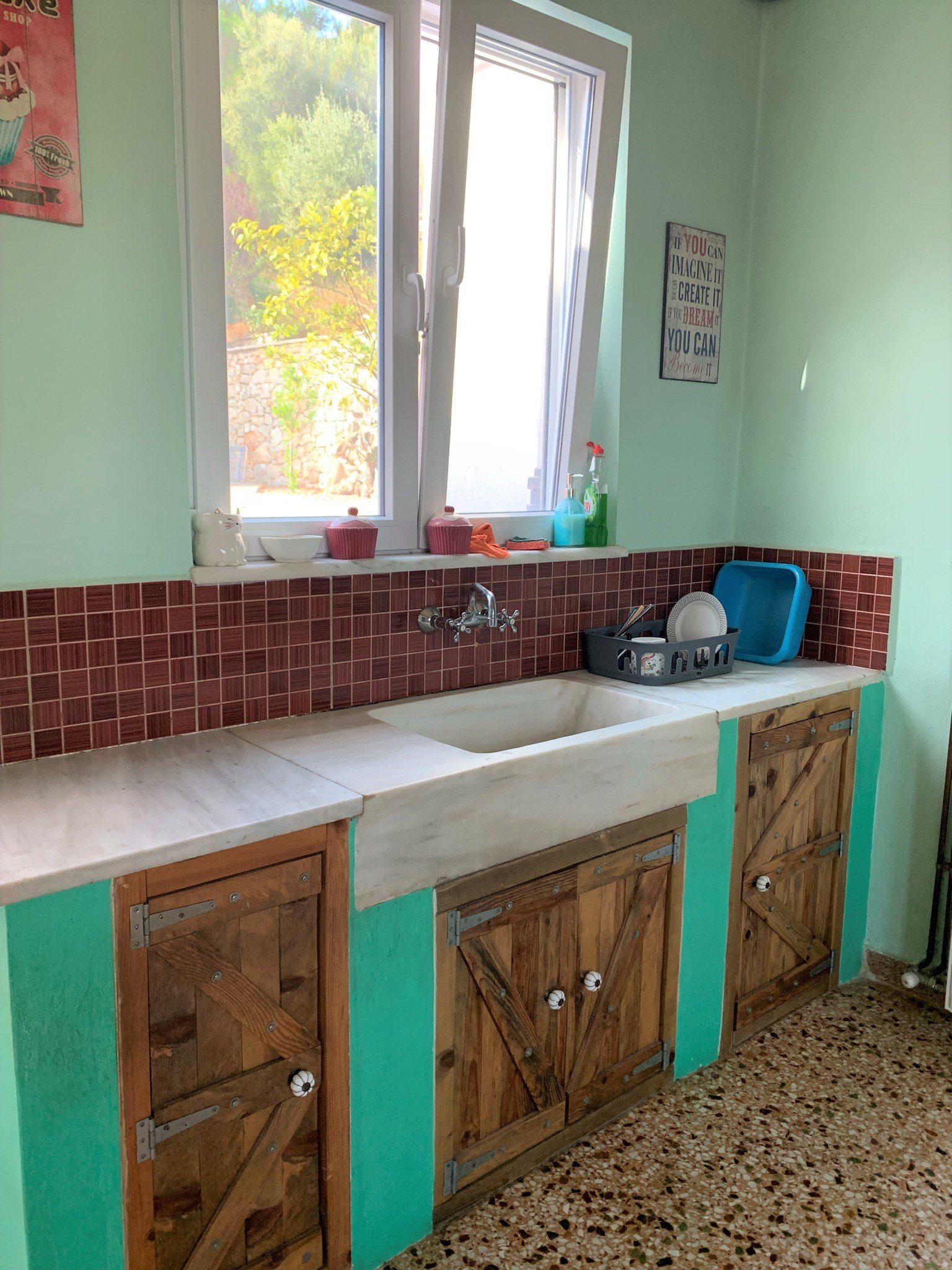 Kitchen of house for sale in Ithaca Greece, Lefki