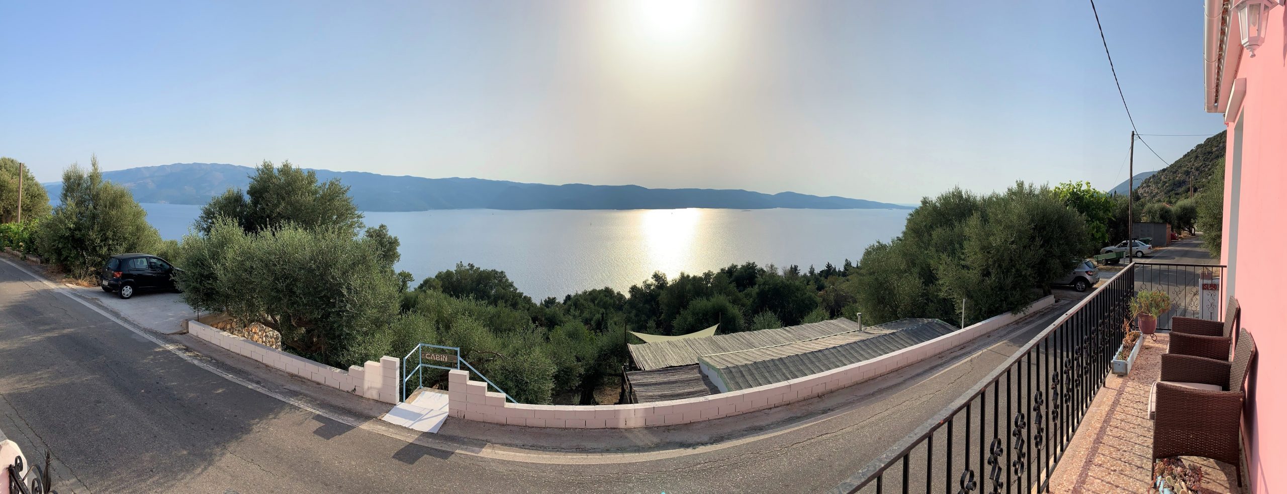 Views from house for sale in Ithaca Greece, Lefki