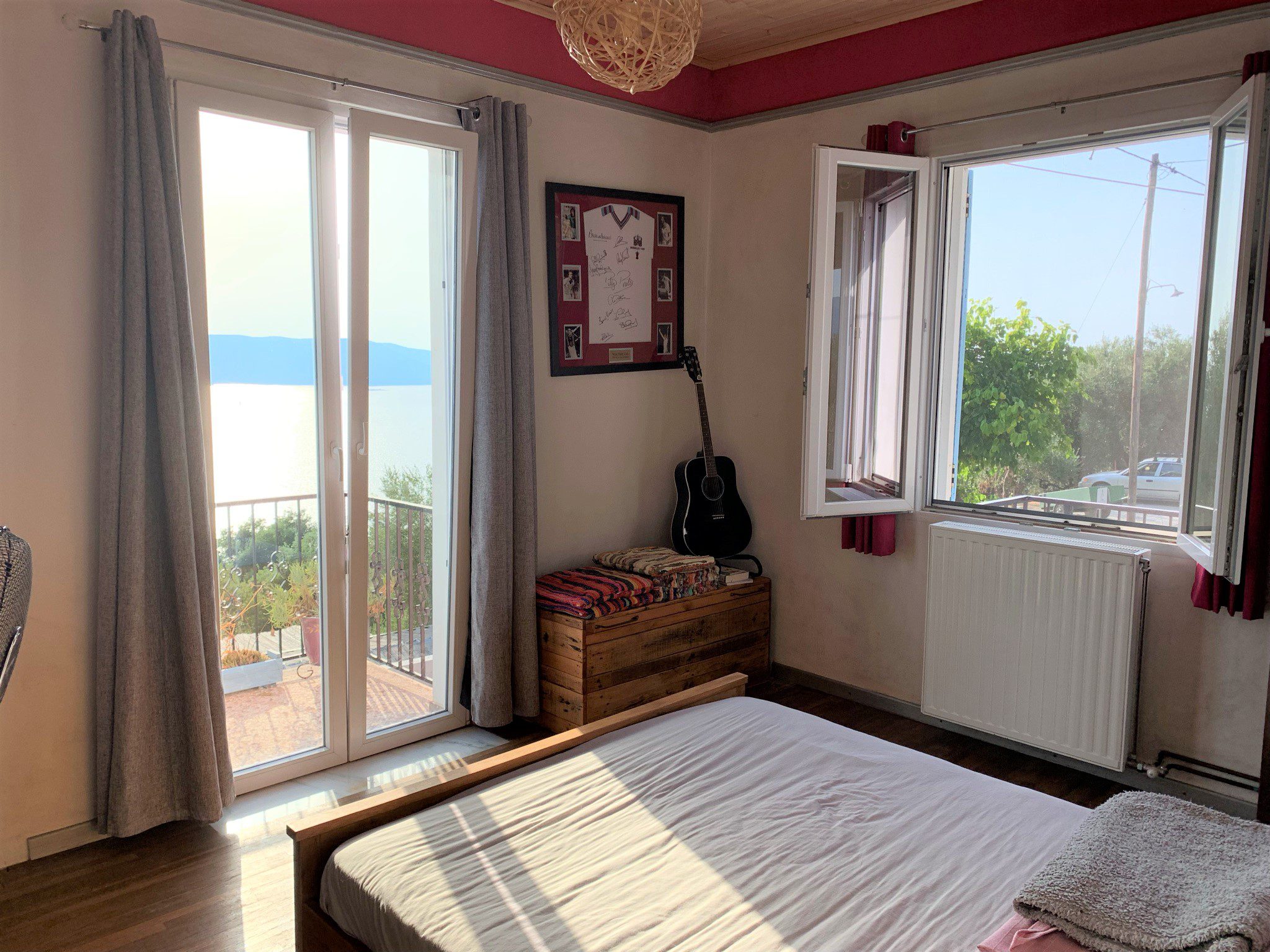 Bedroom of house for sale in Ithaca Greece, Lefki