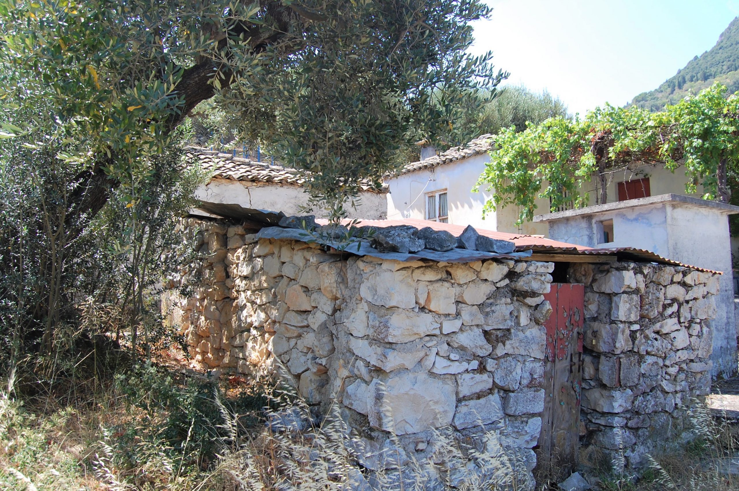 Back of house for sale in Ithaca Greece, Perachori