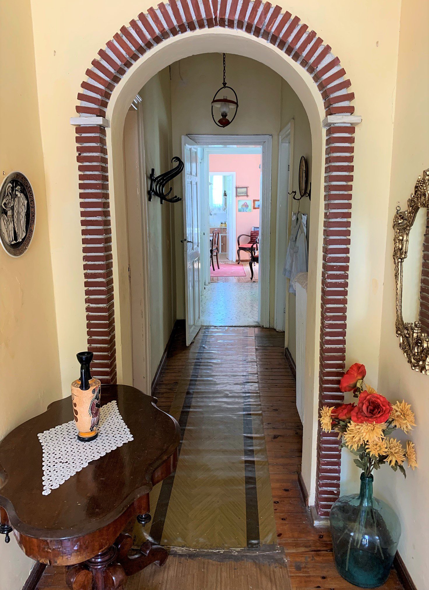 Hallway of house for sale in Ithaca Greece, Vathi