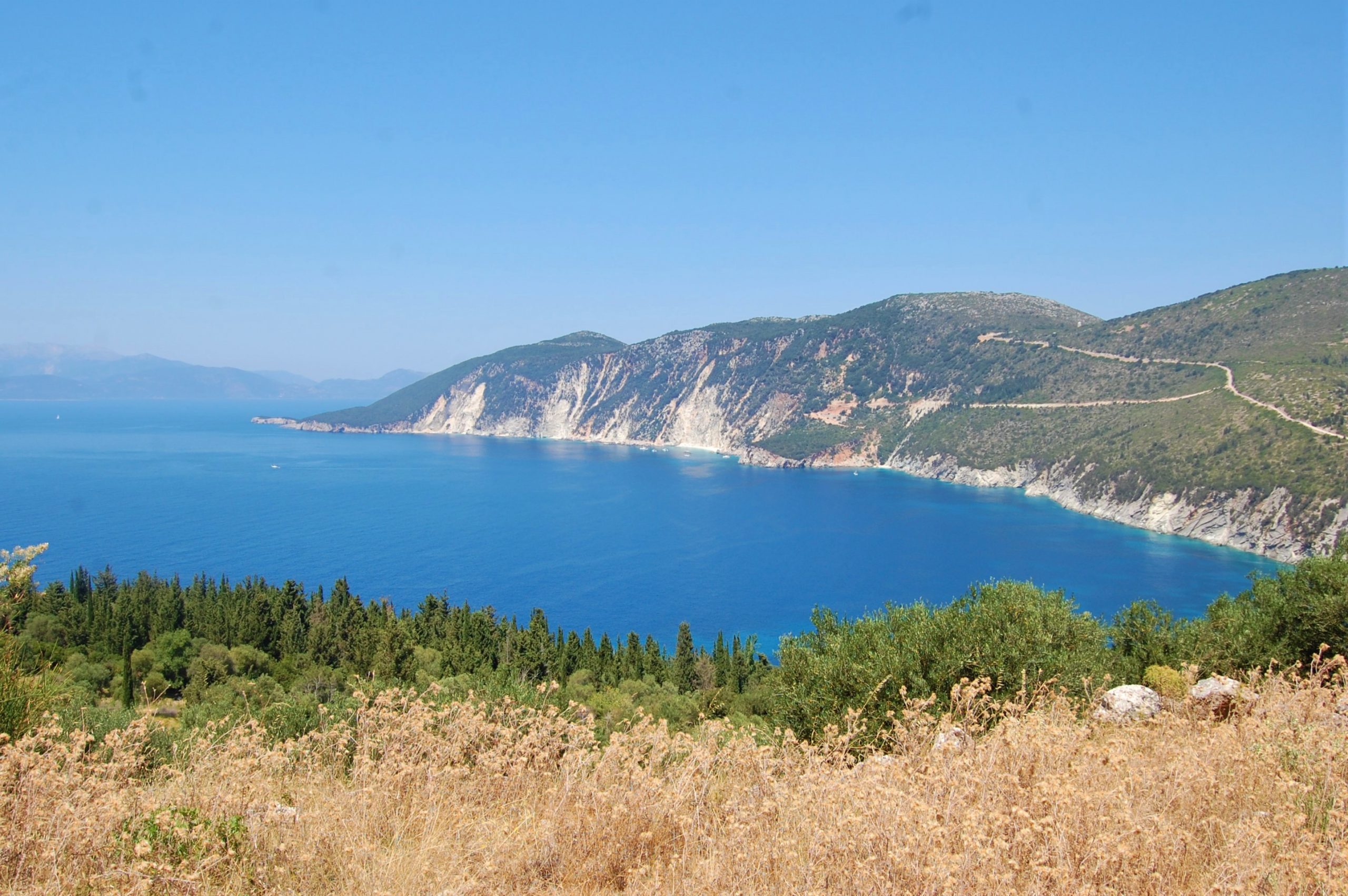 Views from house for rent in Ithaca Greece,Kolleri