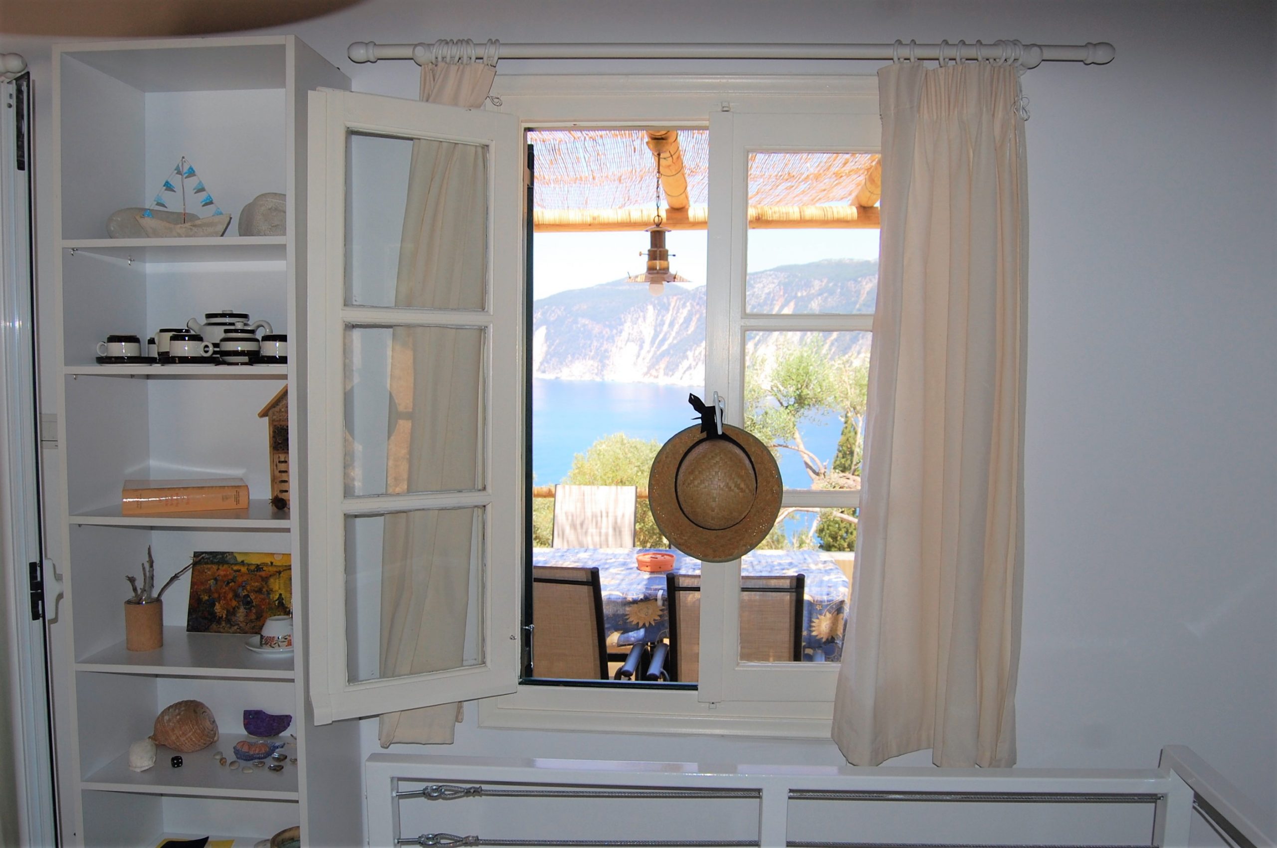 Interior space of house for rent in Ithaca Greece,Kolleri