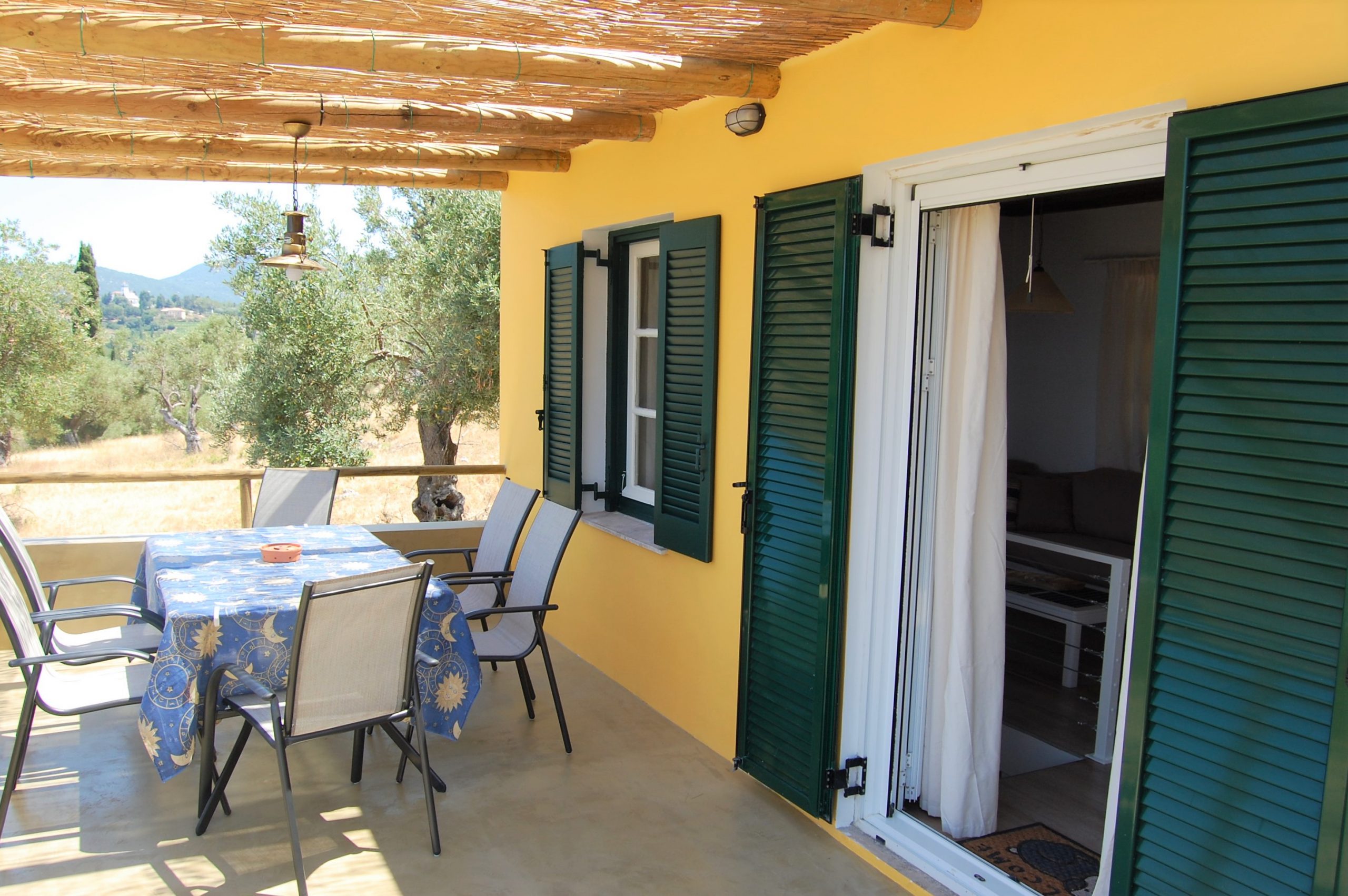 Outdoor space of house for rent in Ithaca Greece,Kolleri