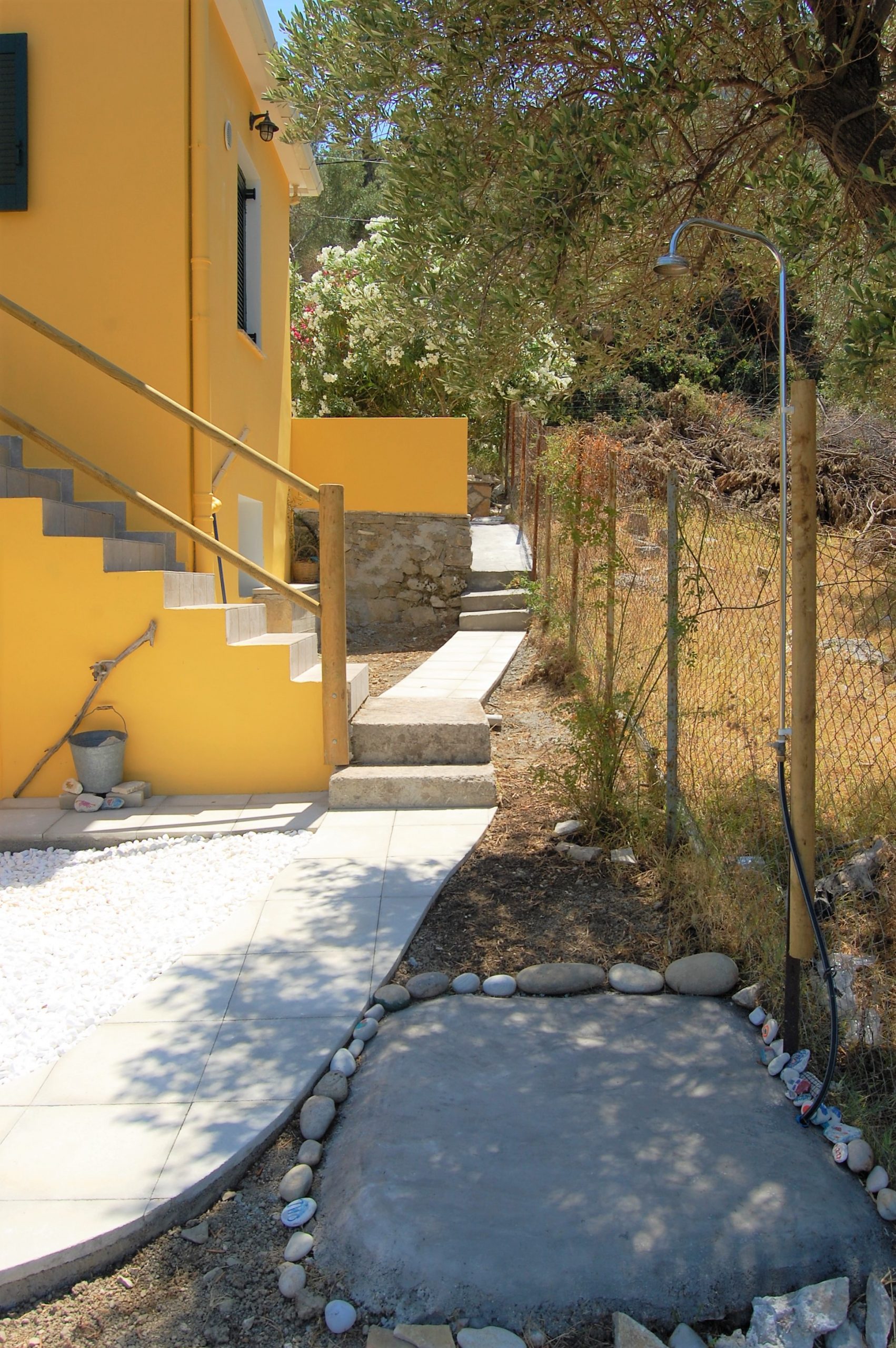Exterior of house for rent in Ithaca Greece,Kolleri