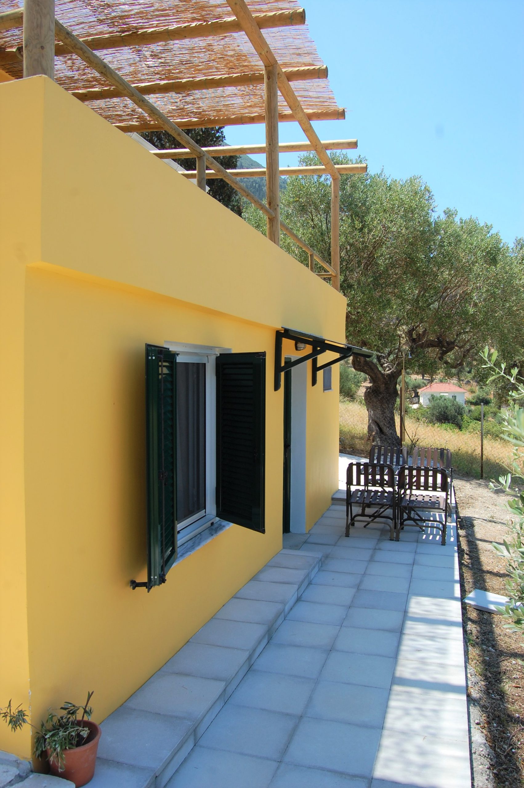 Exterior of house for rent in Ithaca Greece,Kolleri