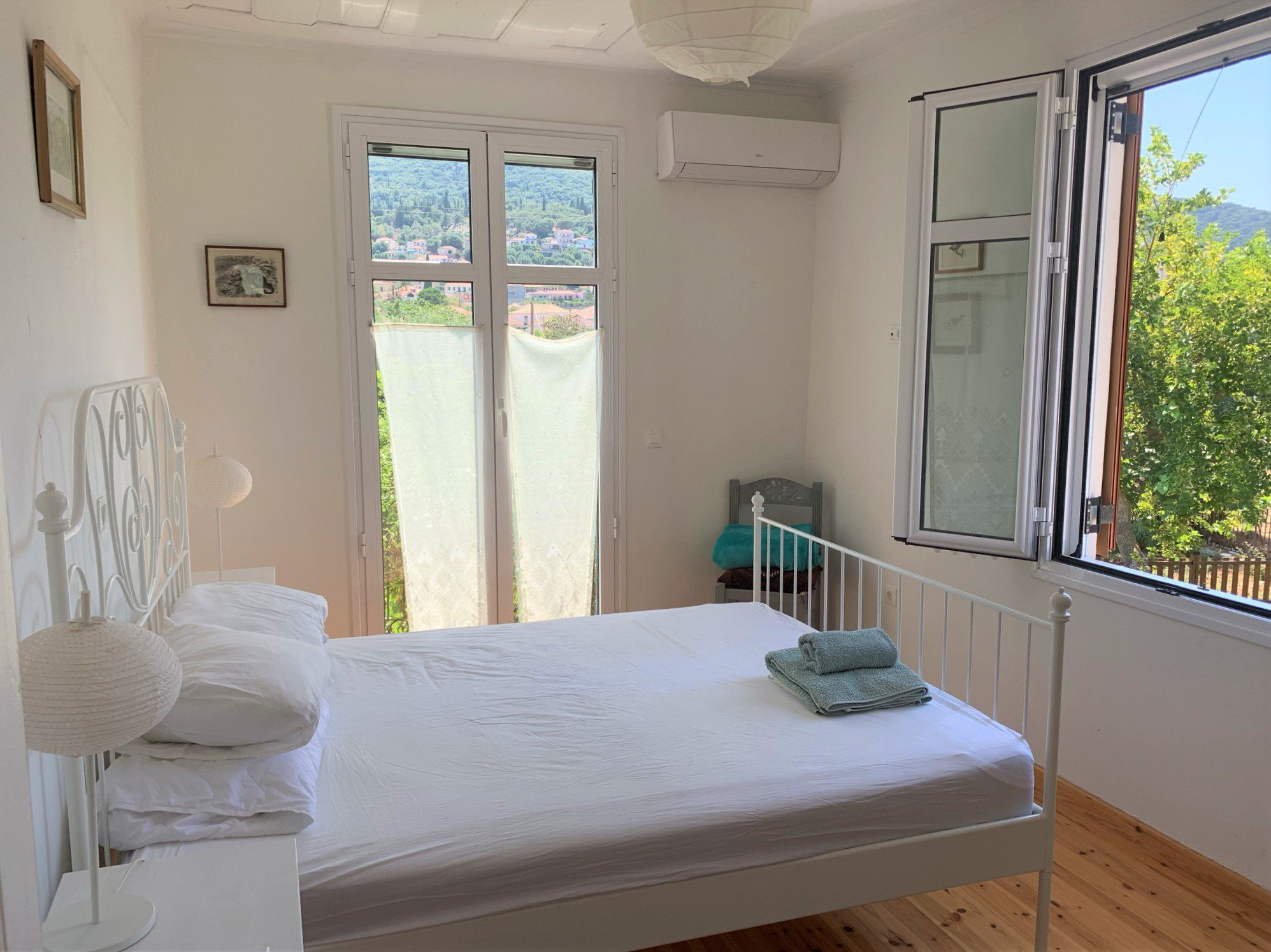 Bedroom of house for rent in Ithaca Greece, Vathi