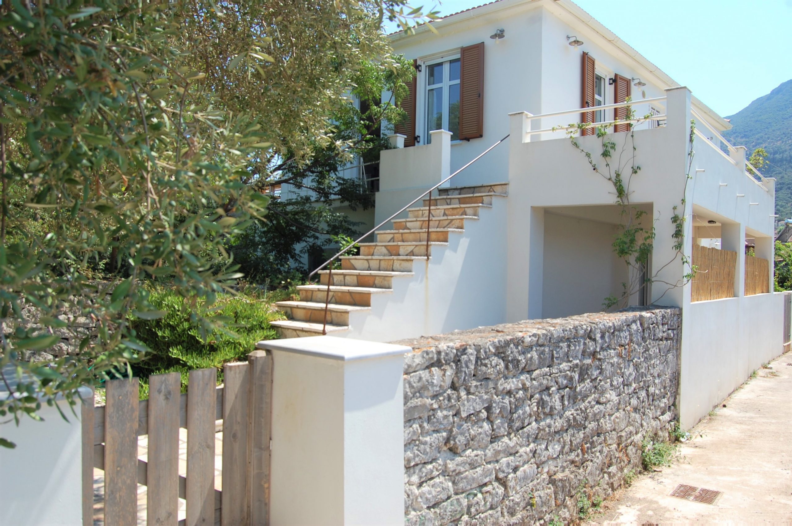 Exterior of house for rent in Ithaca Greece, Vathi