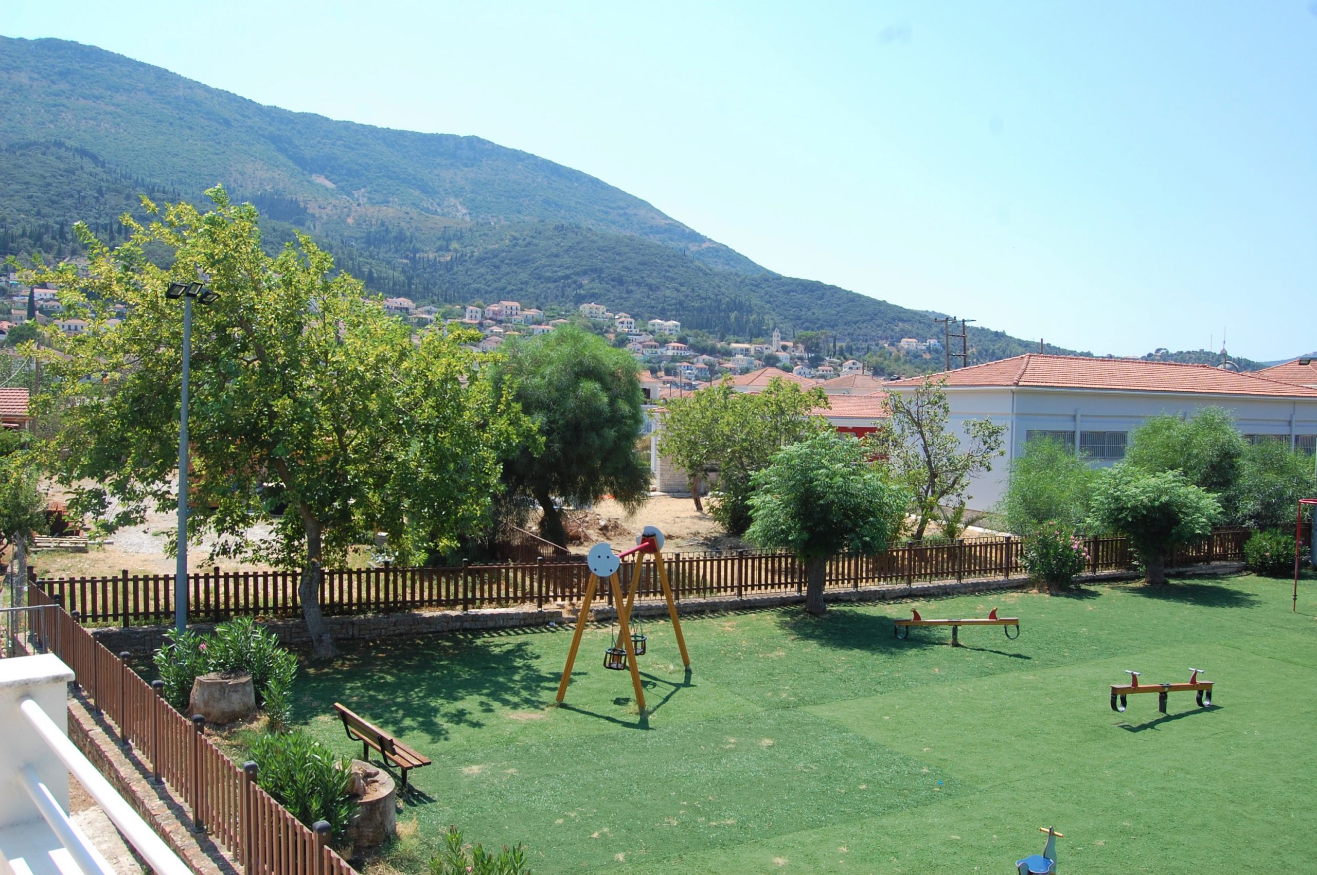 View from house for rent in Ithaca Greece, Vathi