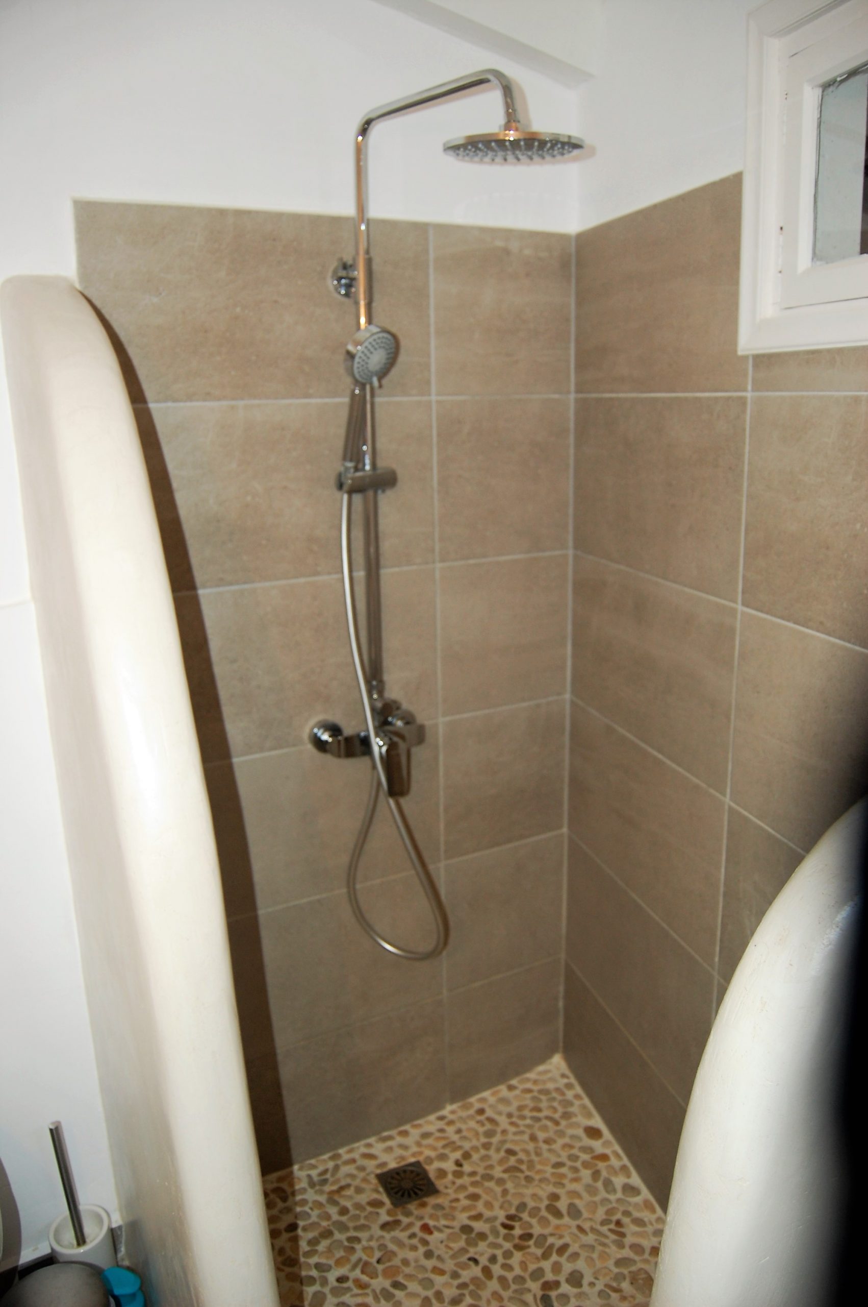 Bathroom of house inside complex apartments for sale in Ithaca Greece, Kioni