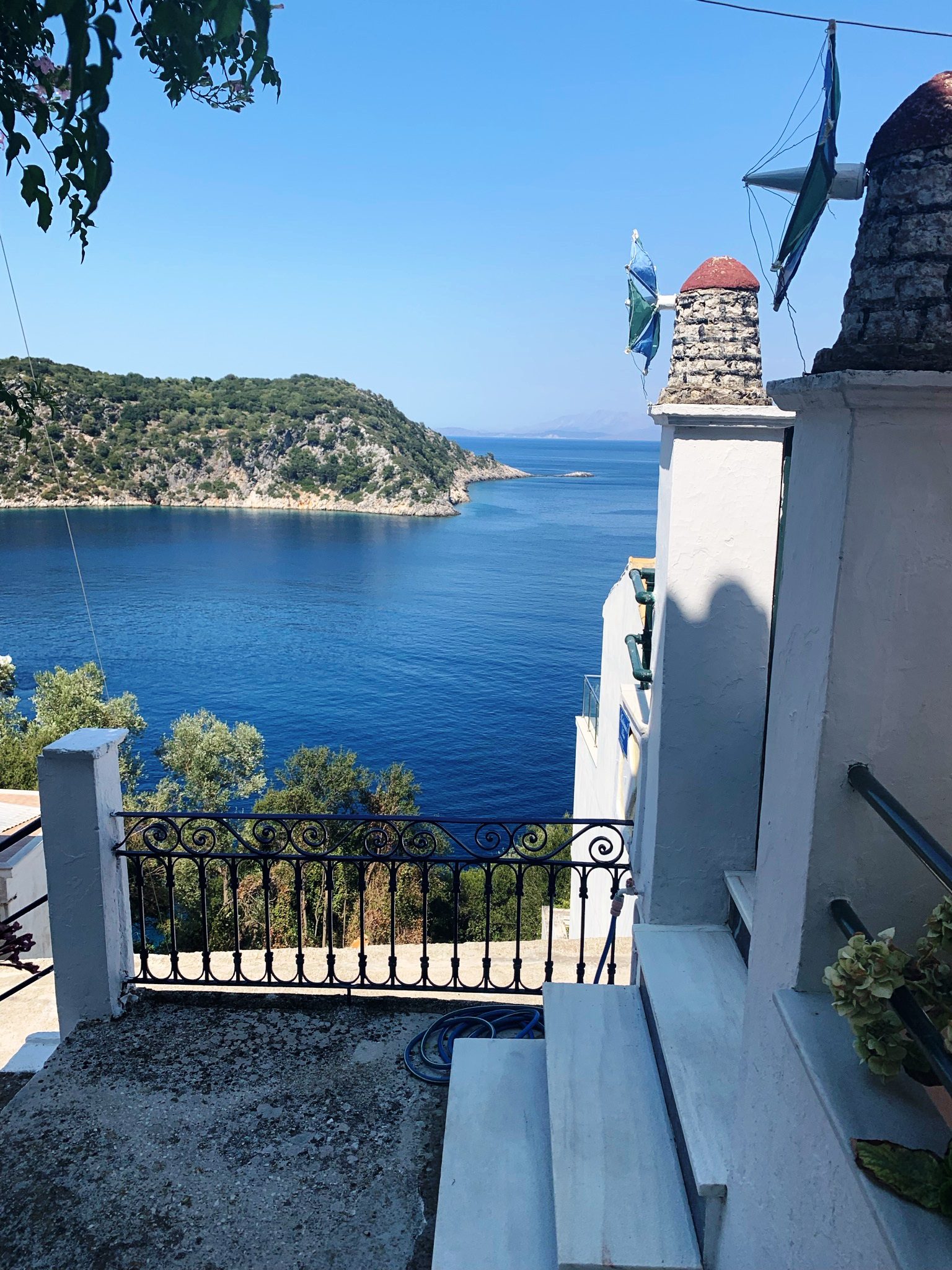 Views of house for rent in Ithaca Greece, Kioni
