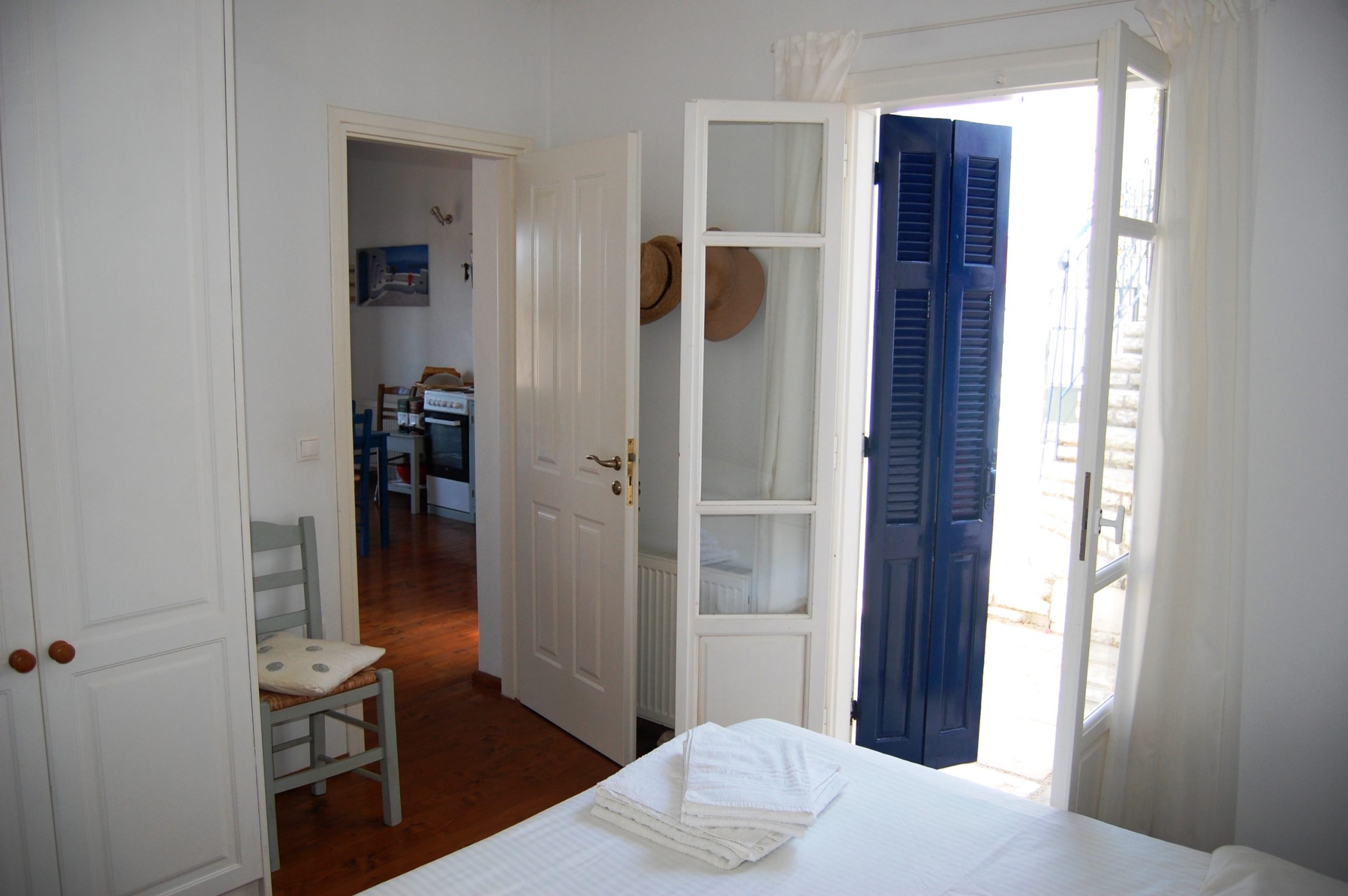 Bedroom of house for rent in Ithaca Greece, Kioni