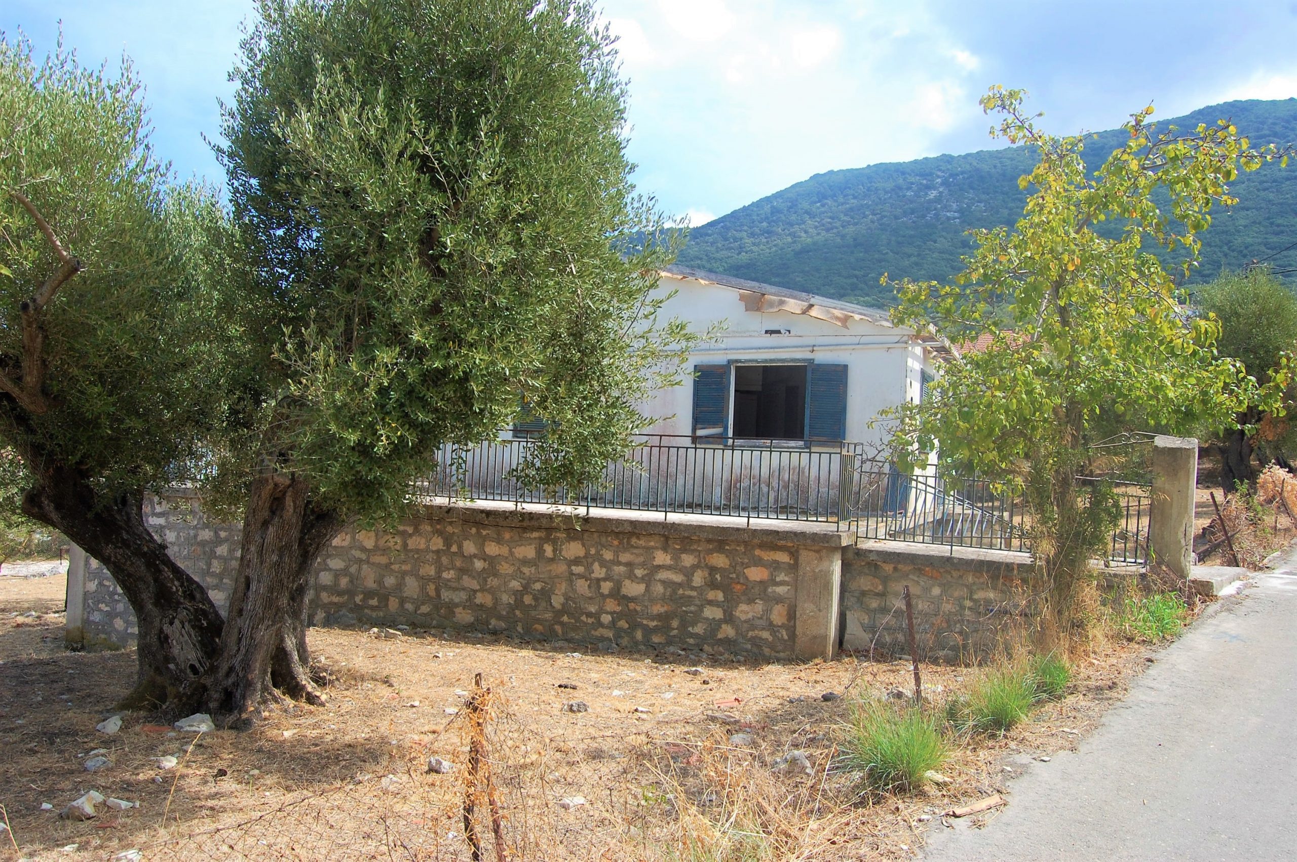 Small house inside land property for sale Ithaca Greece, Stavros