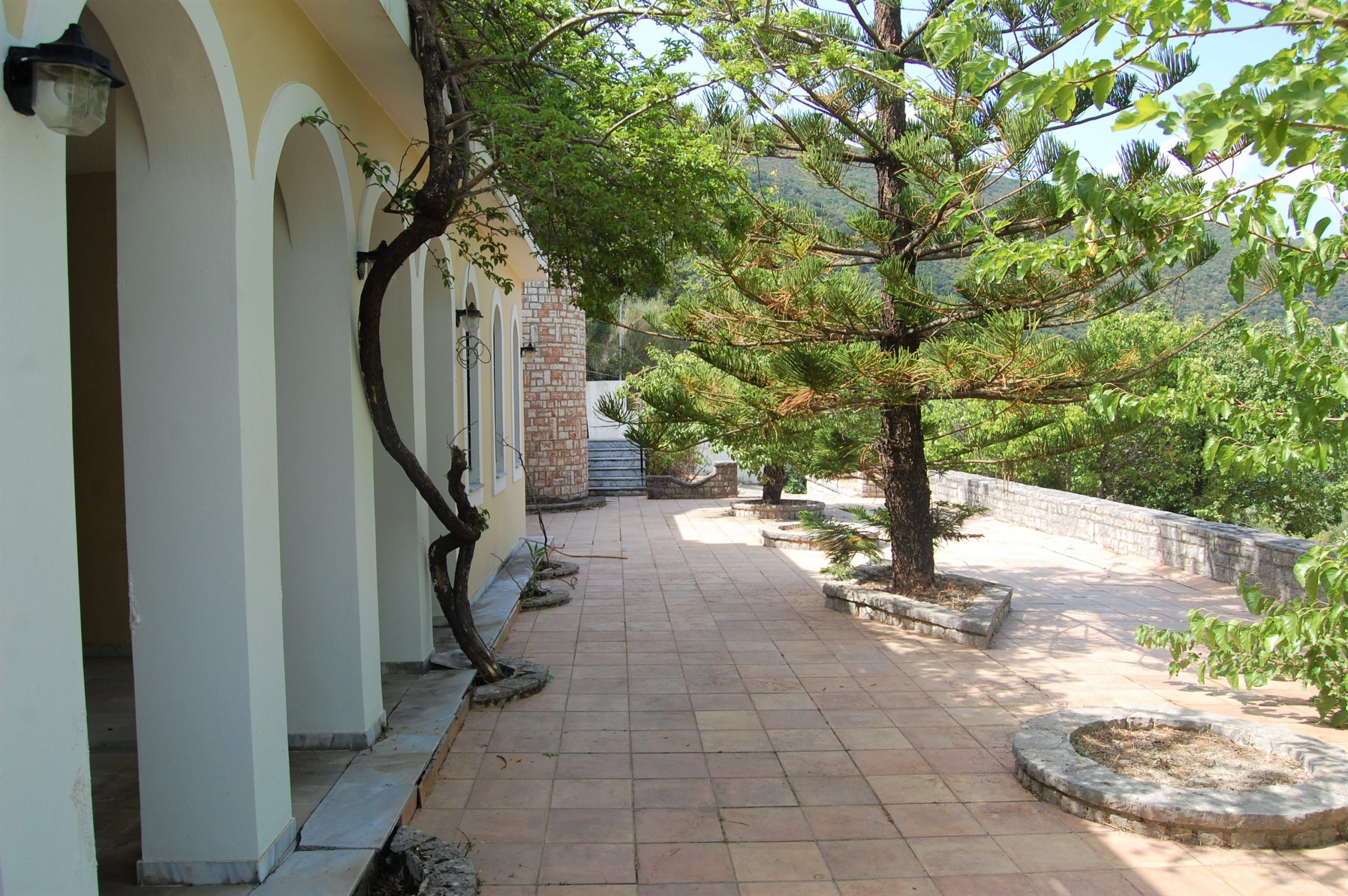 Below exterior of house for sale Ithaca Greece, Aetos