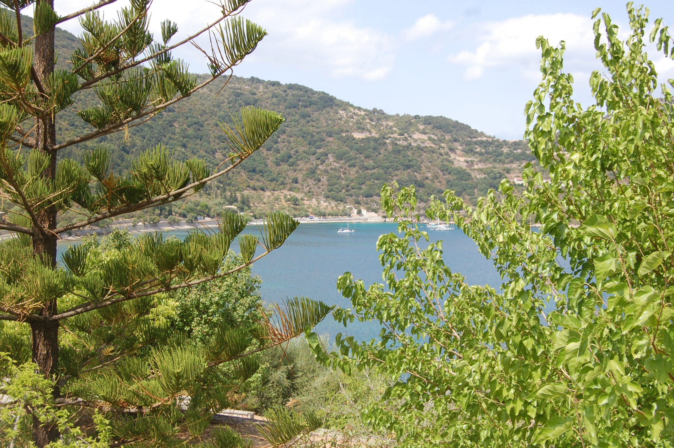 Sea view from house for sale Ithaca Greece, Aetos