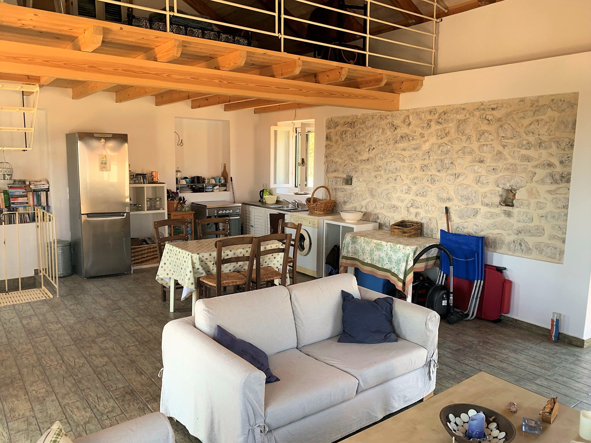 Interiors of house for sale Ithaca Greece, Anoghi