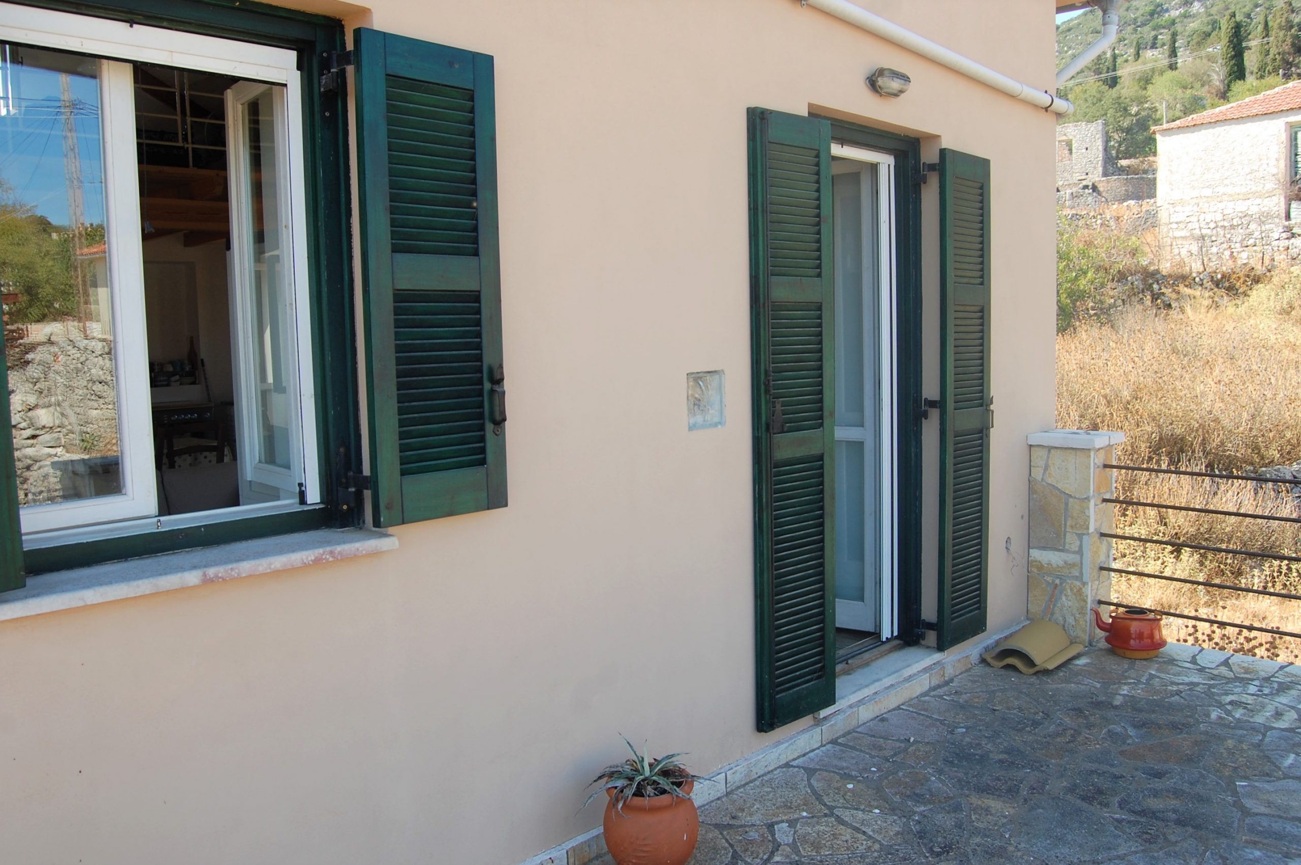 Outdoor area of house for sale Ithaca Greece, Anoghi