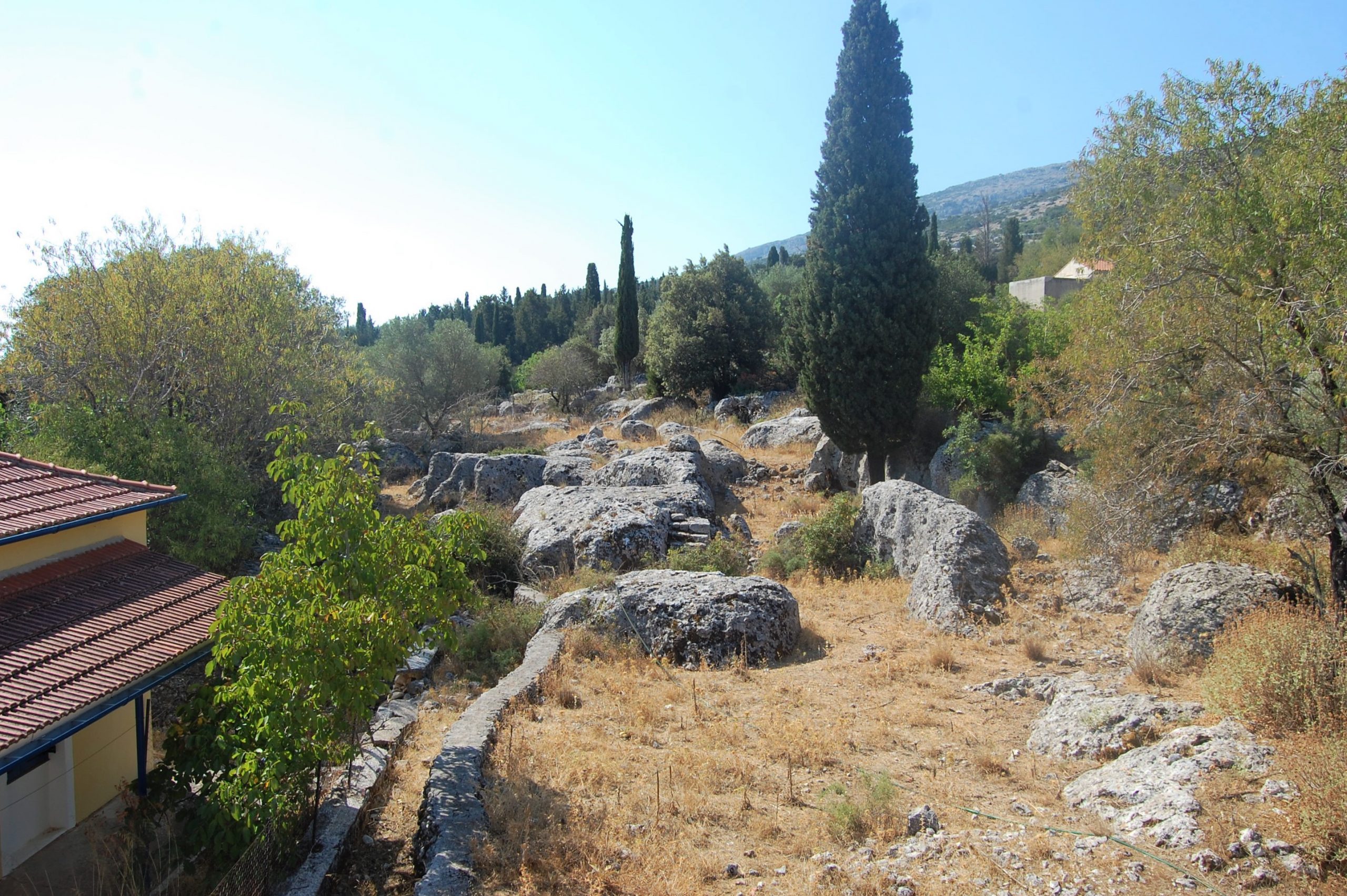 Surrounding area of house for sale Ithaca Greece, Anoghi