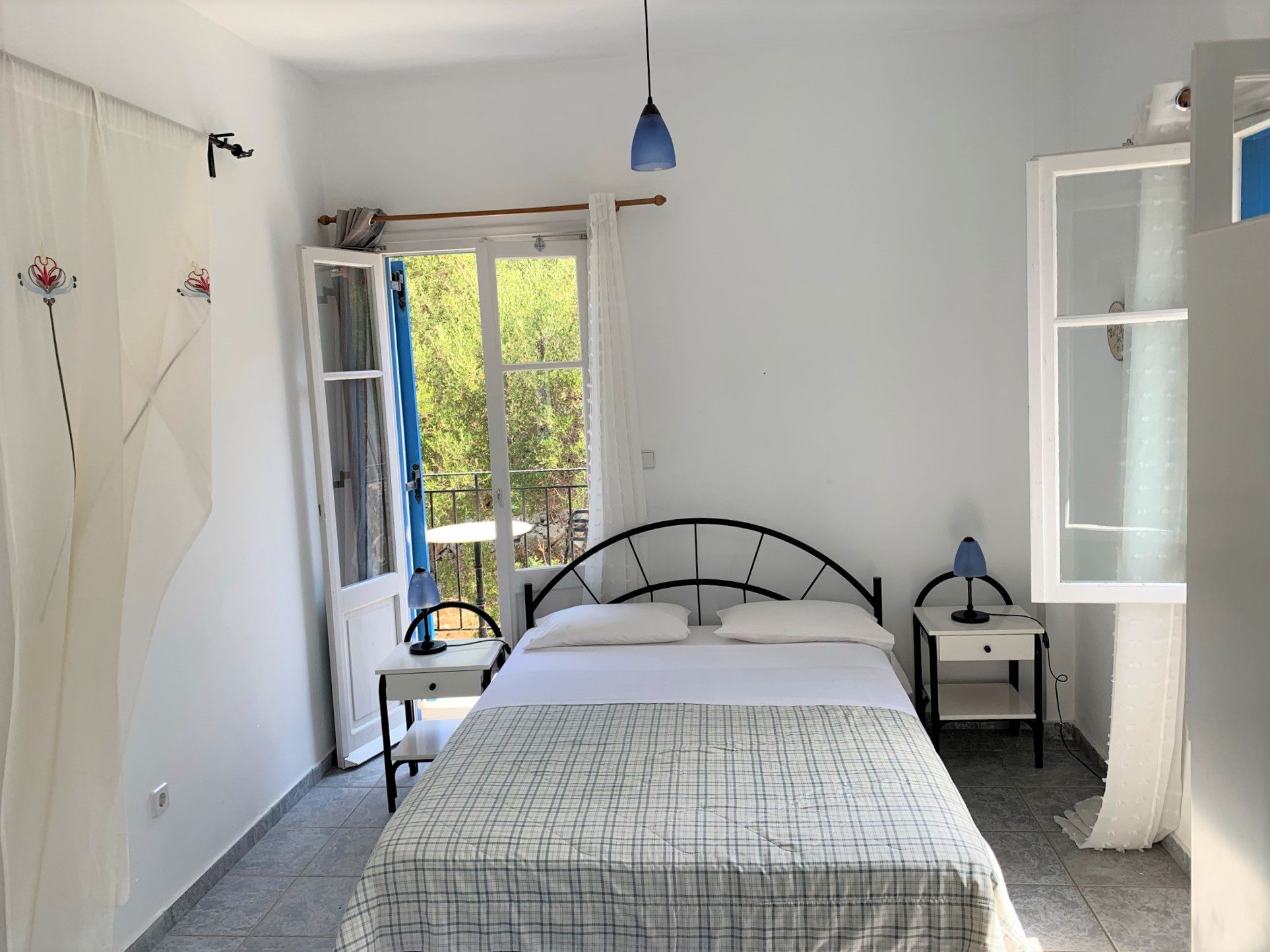 Bedroom of top house for sale Ithaca Greece, Vathi