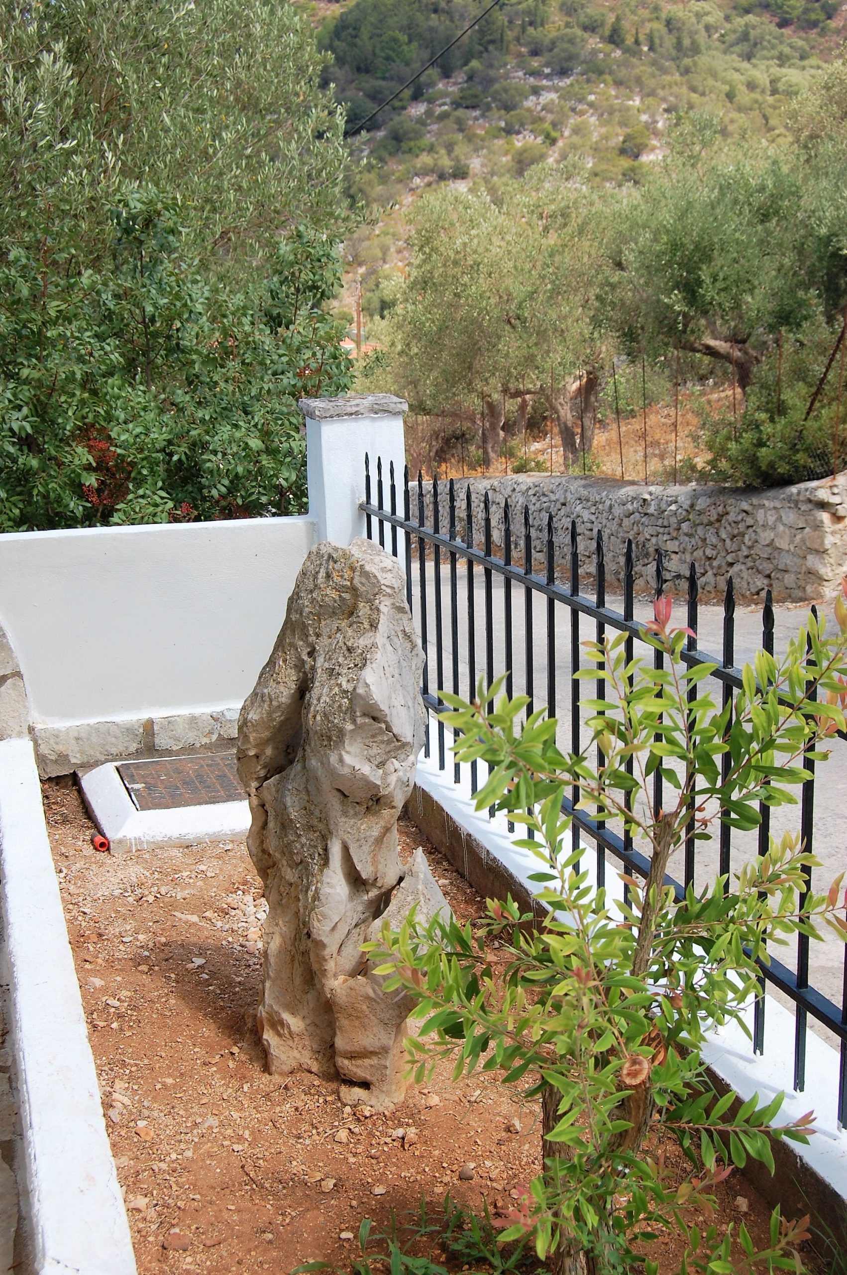 Outdoor space of house for sale Ithaca Greece, Vathi