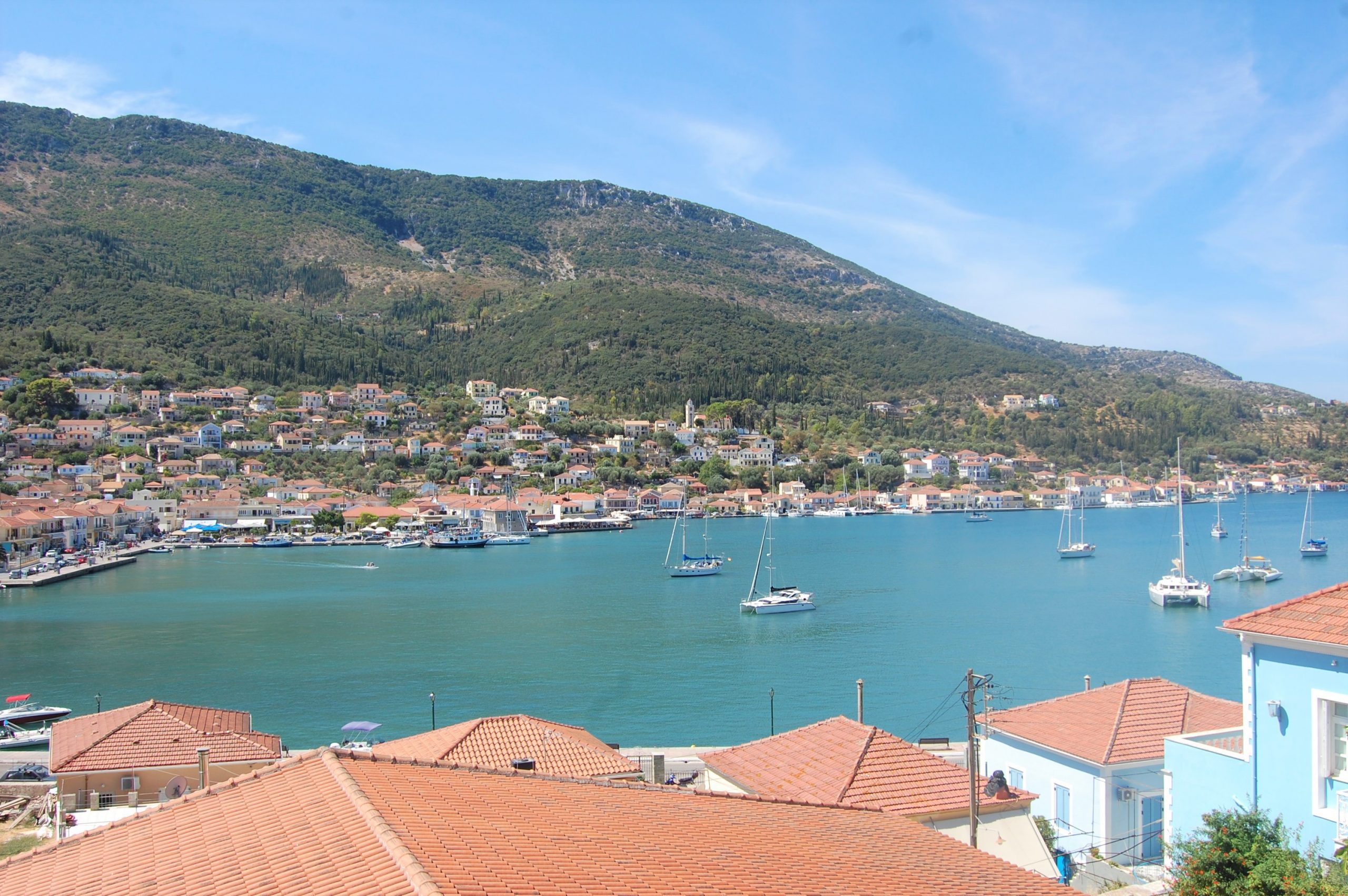 Θέα από το σπίτι προς πώληση Ιθάκα Ελλάδα, Βαθύ