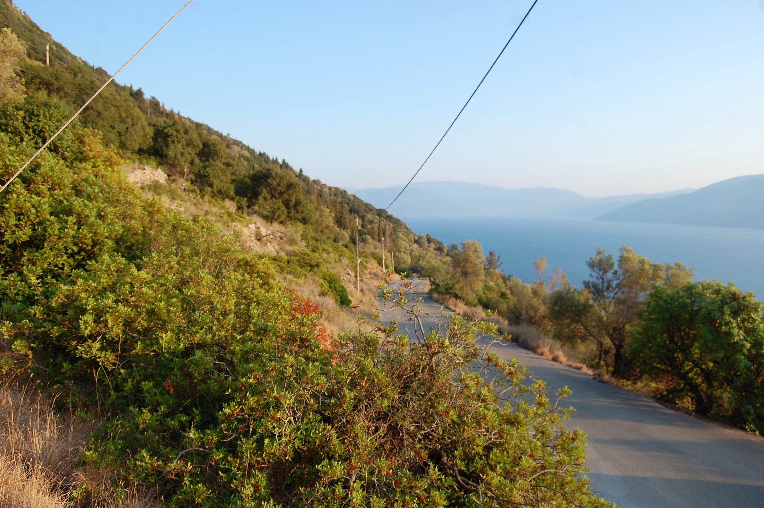 Views of land for sale Ithaca Greece, Lefki
