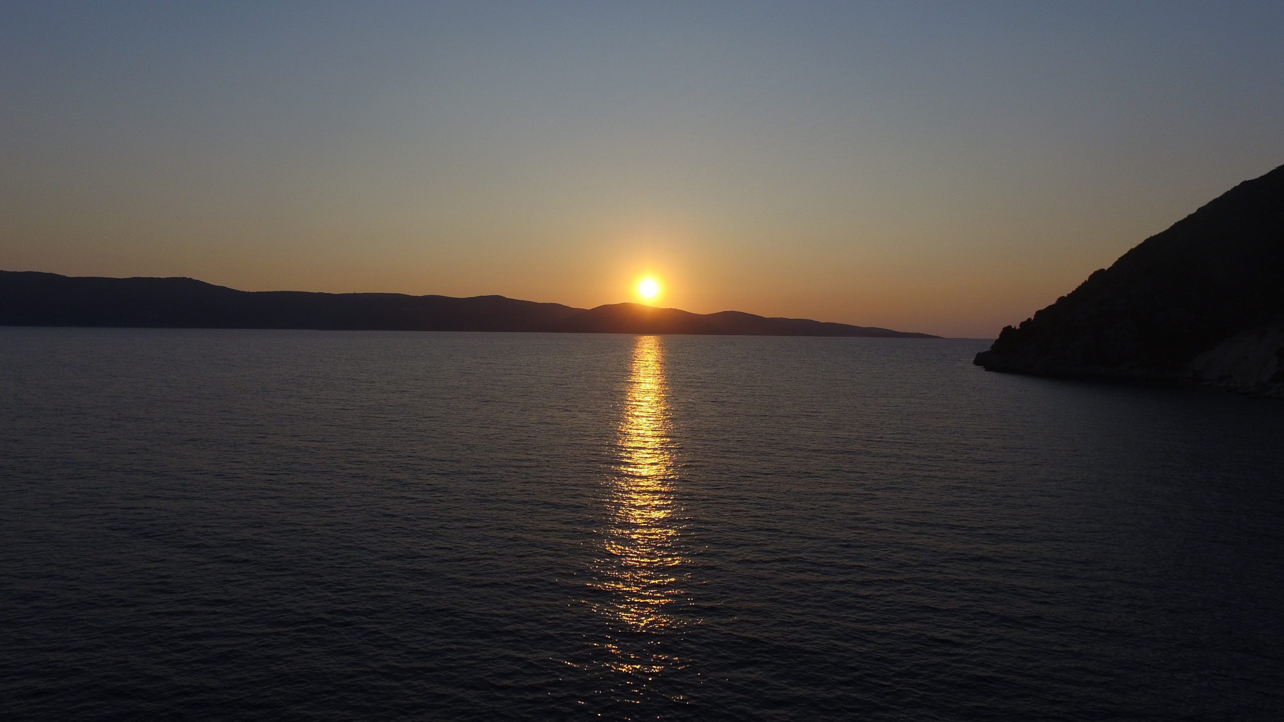 Sunset views from land for sale Ithaca Greece, Stavros