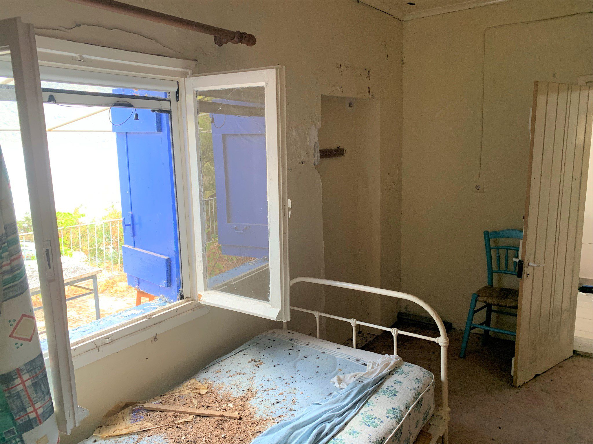 Bedroom of house for sale Ithaca Greece, Aetos