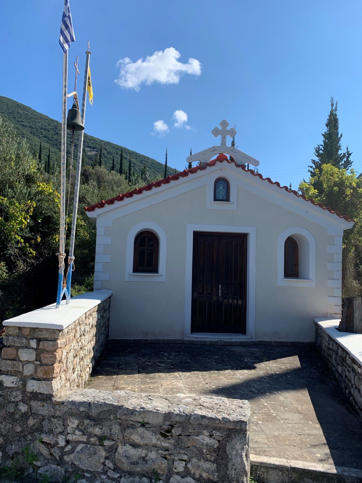 Small church near the house for sale Ithaca Greece, Aetos