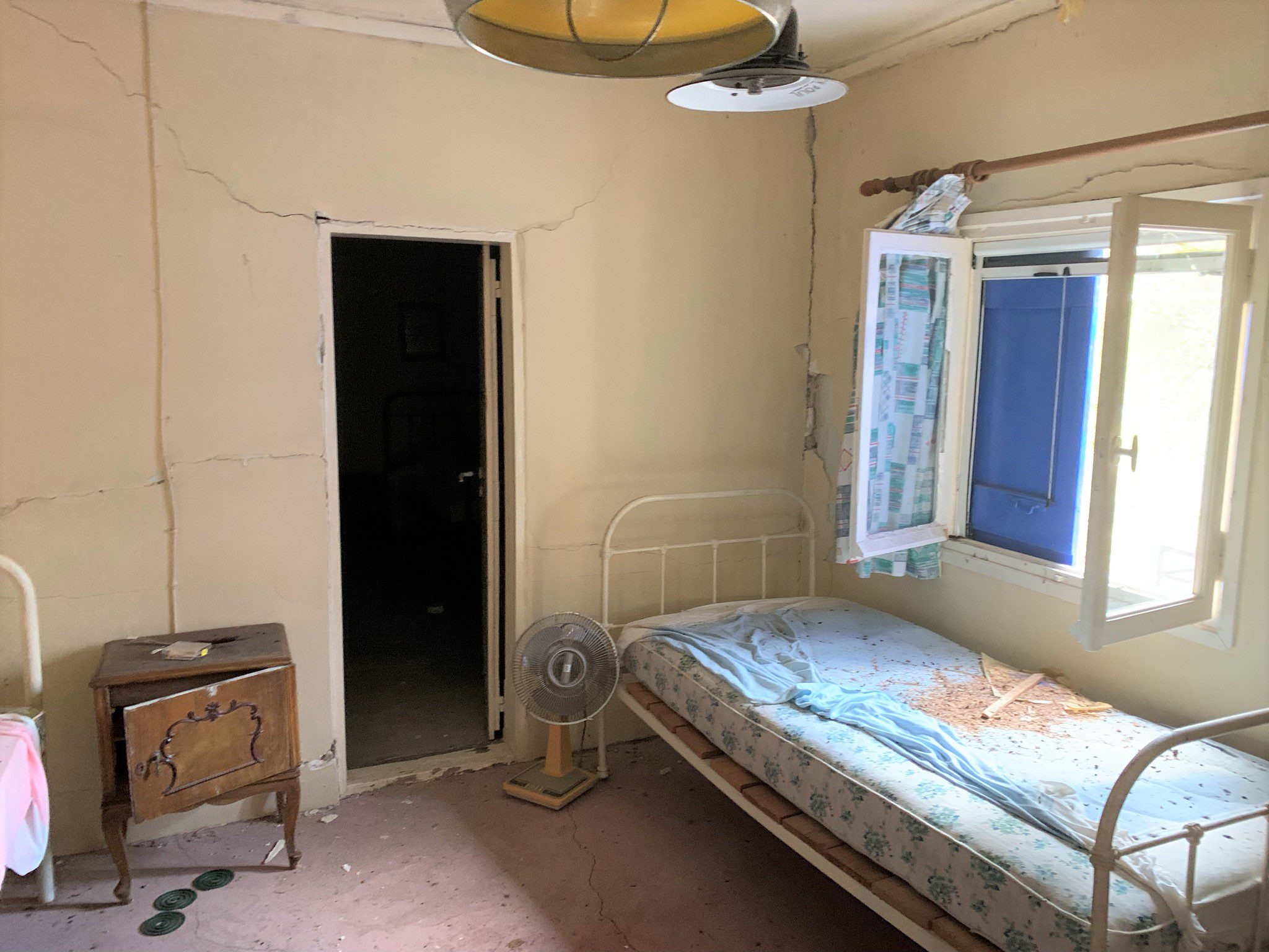 Bedroom area of house for sale Ithaca Greece, Aetos