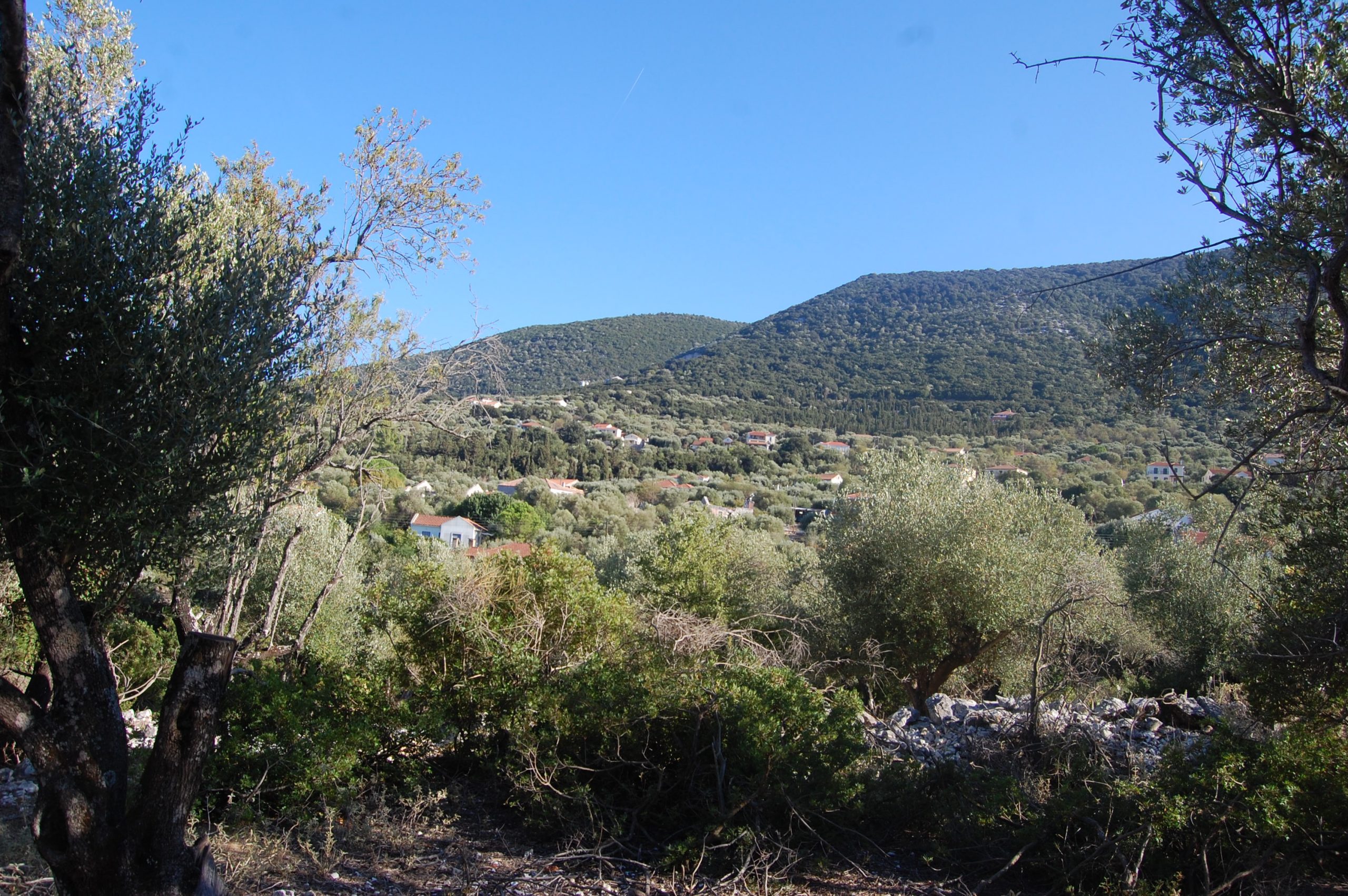 View from of house for sale Ithaca Greece, Stavros