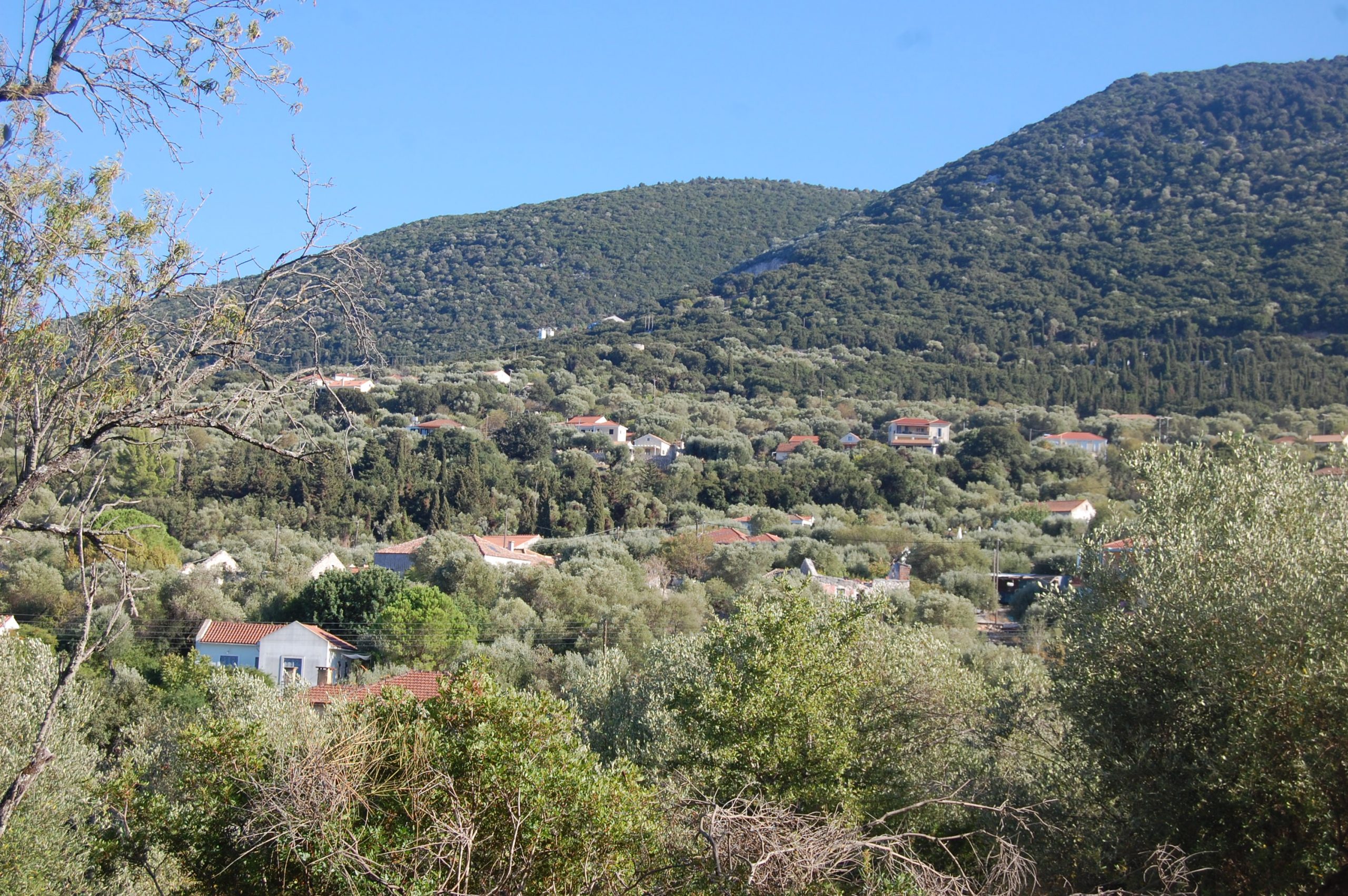 View from house for sale Ithaca Greece, Stavros