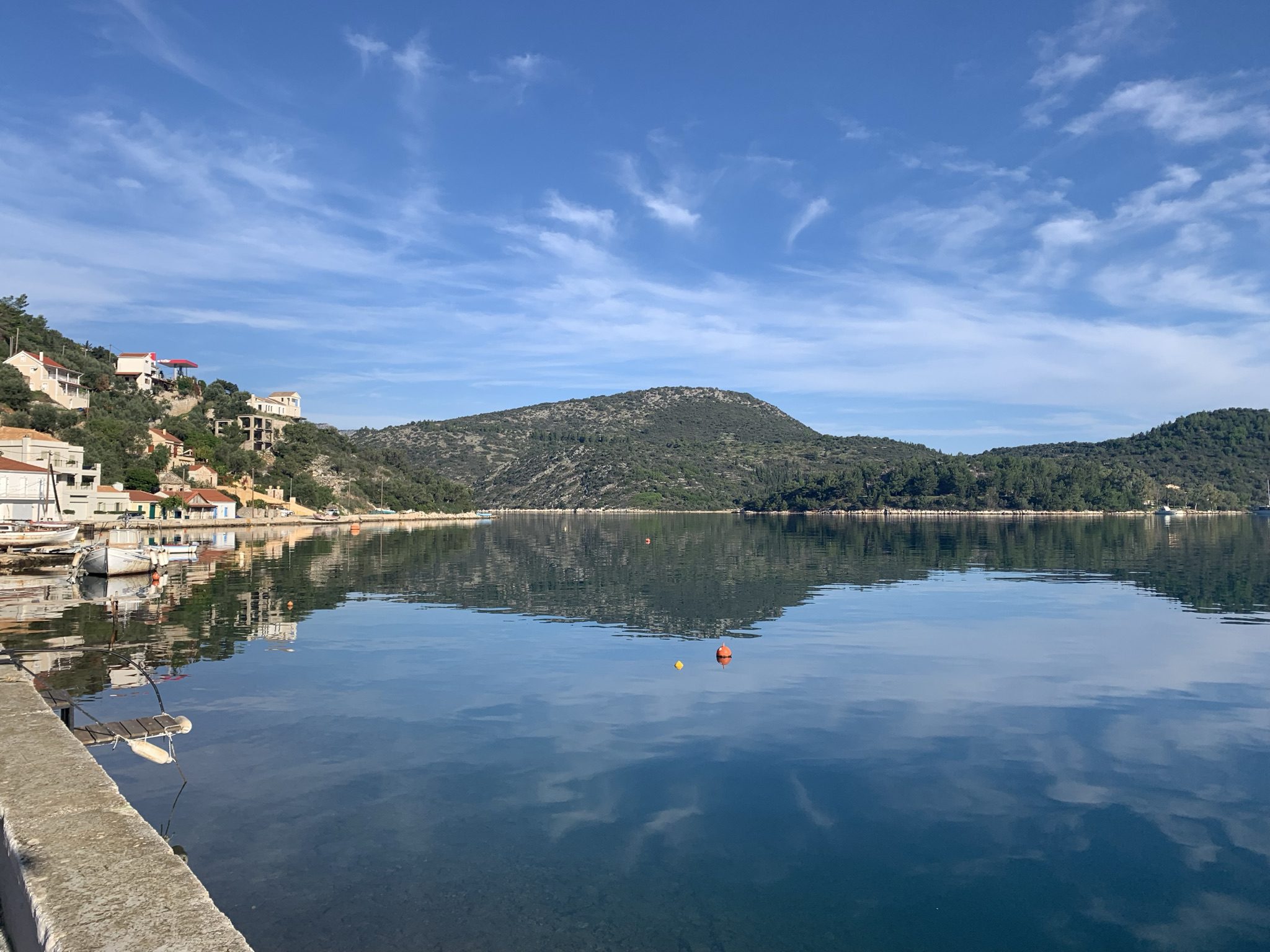 Views from house for sale on Ithaca Greece, Vathi