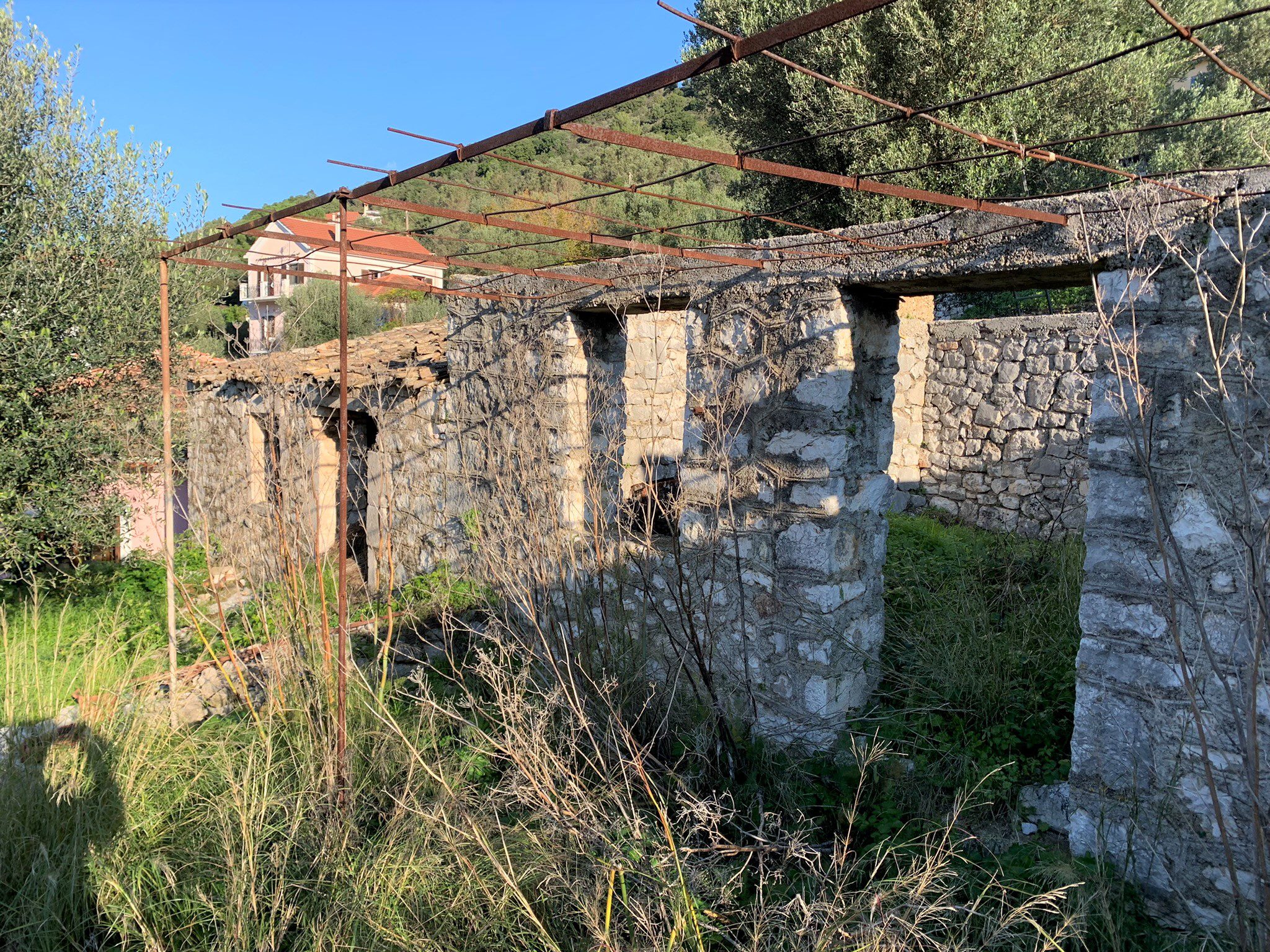 External structure of house for sale on Ithaca Greece, Vathi