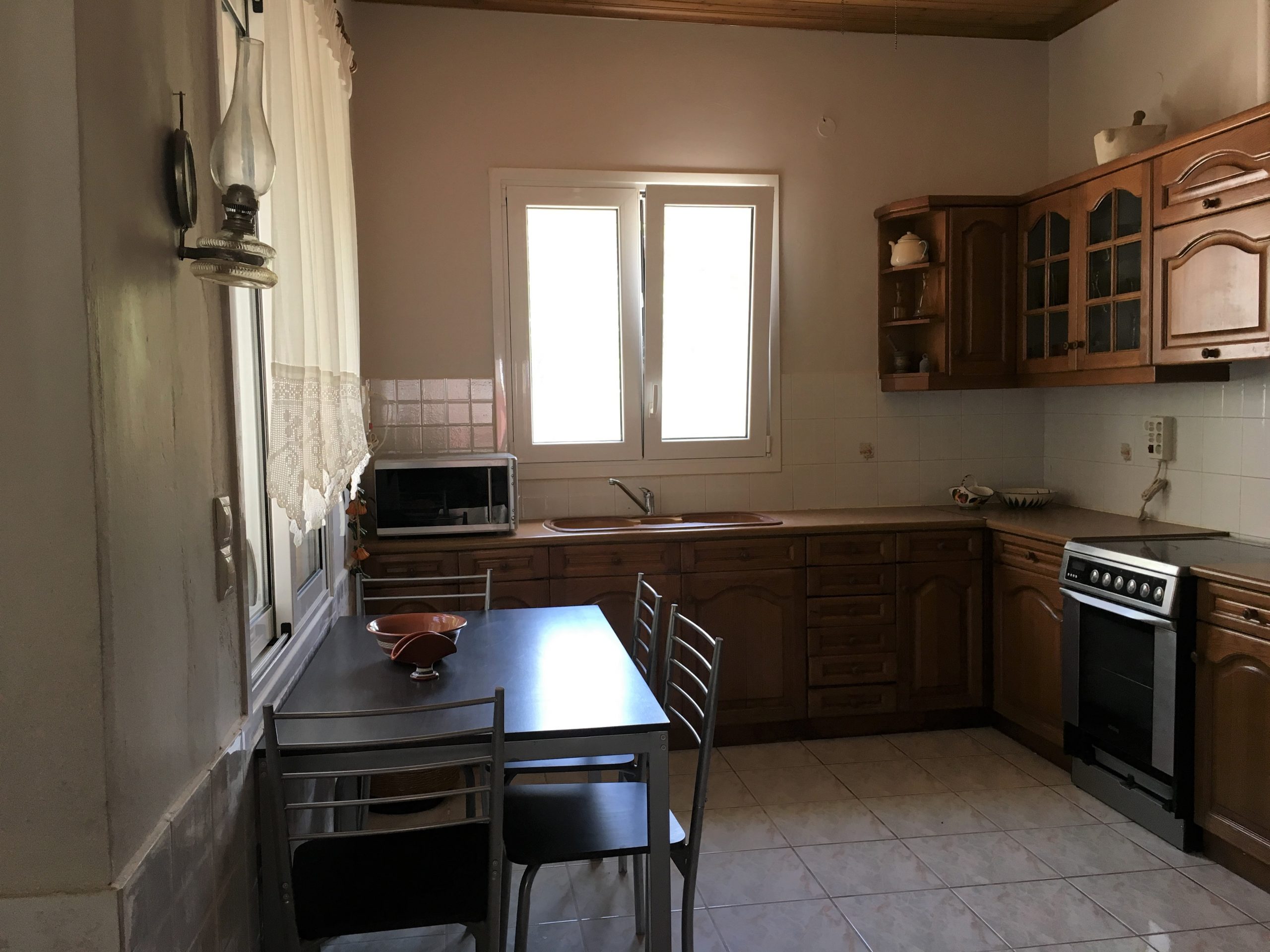 Kitchen of house for rent in Ithaca Greece, Vathi