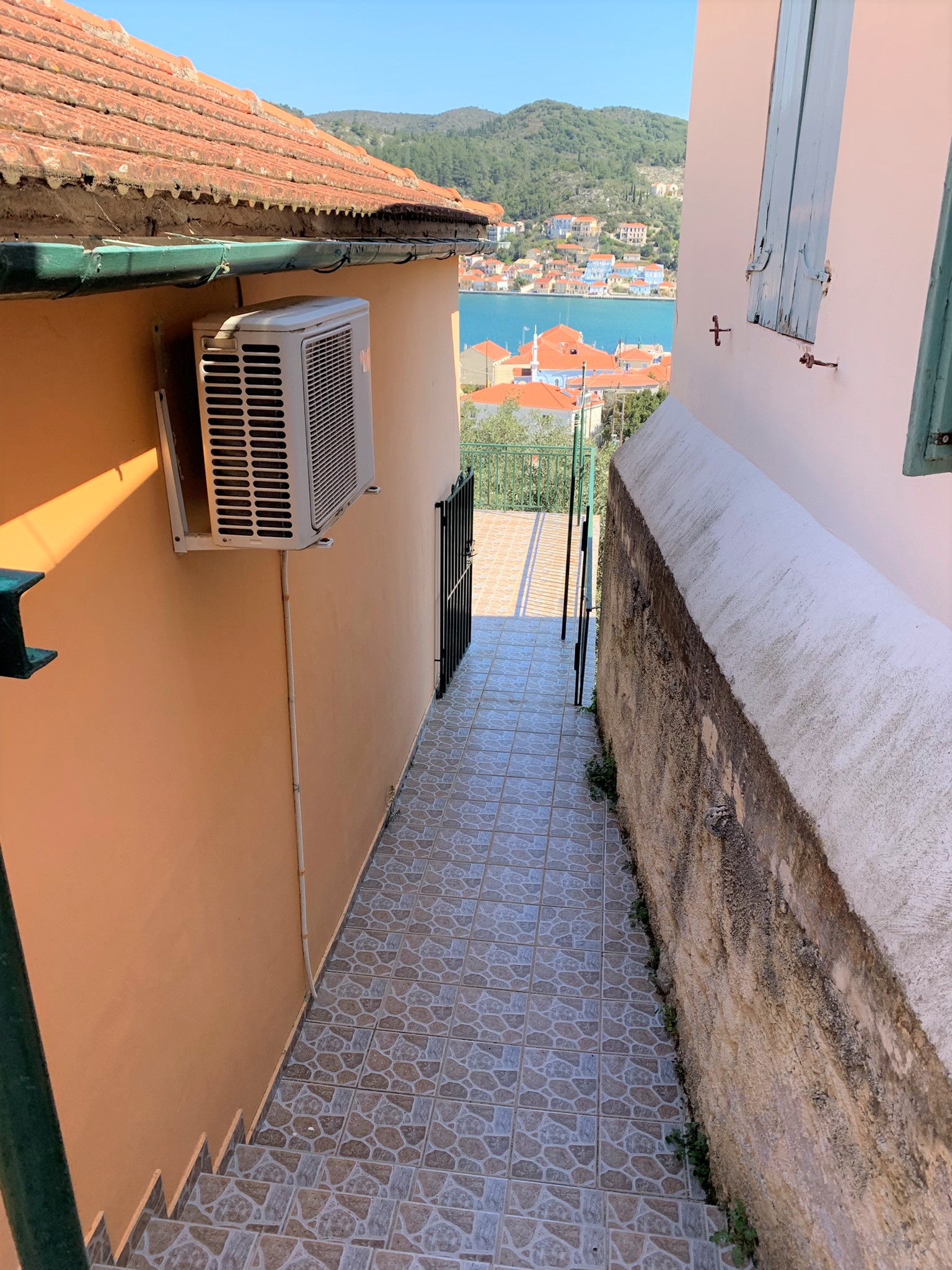 Side space of house for sale on Ithaca Greece, Vathi