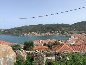 Views from balcony of house for rent in Ithaca Greece, Vathi