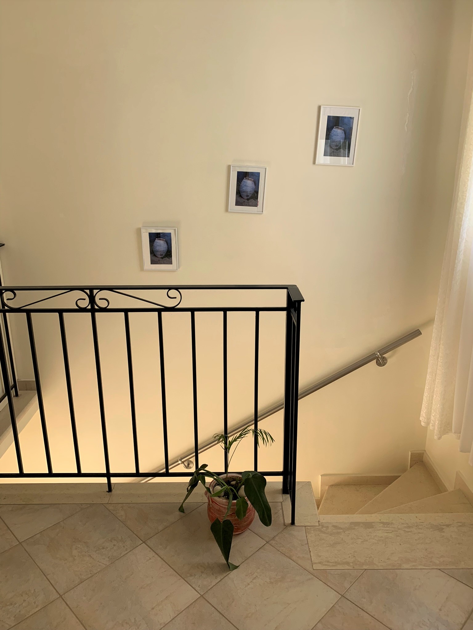 Stairs of house for rent in Ithaca Greece, Vathi