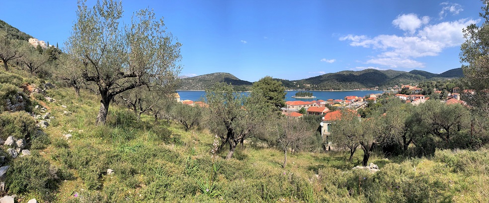 Views from land for sale Ithaca Greece, Vathi