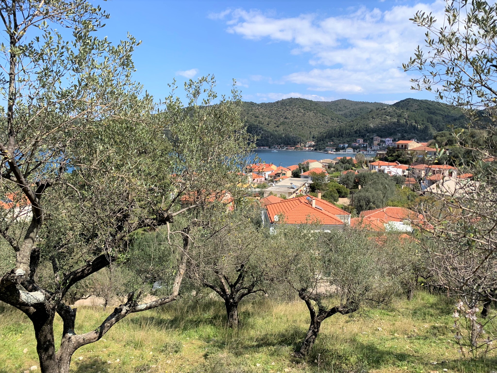 Views from land for sale Ithaca Greece, Vathi