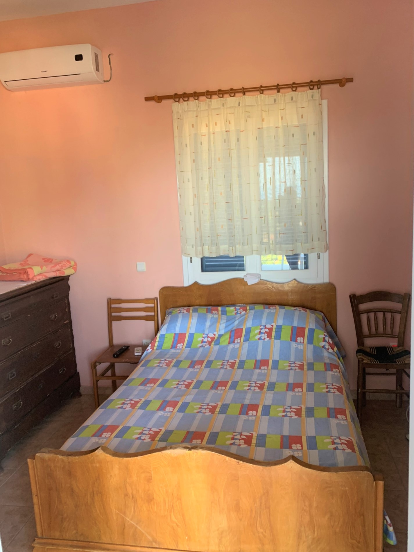 Bedroom of house for sale on Ithaca Greece, Stavros