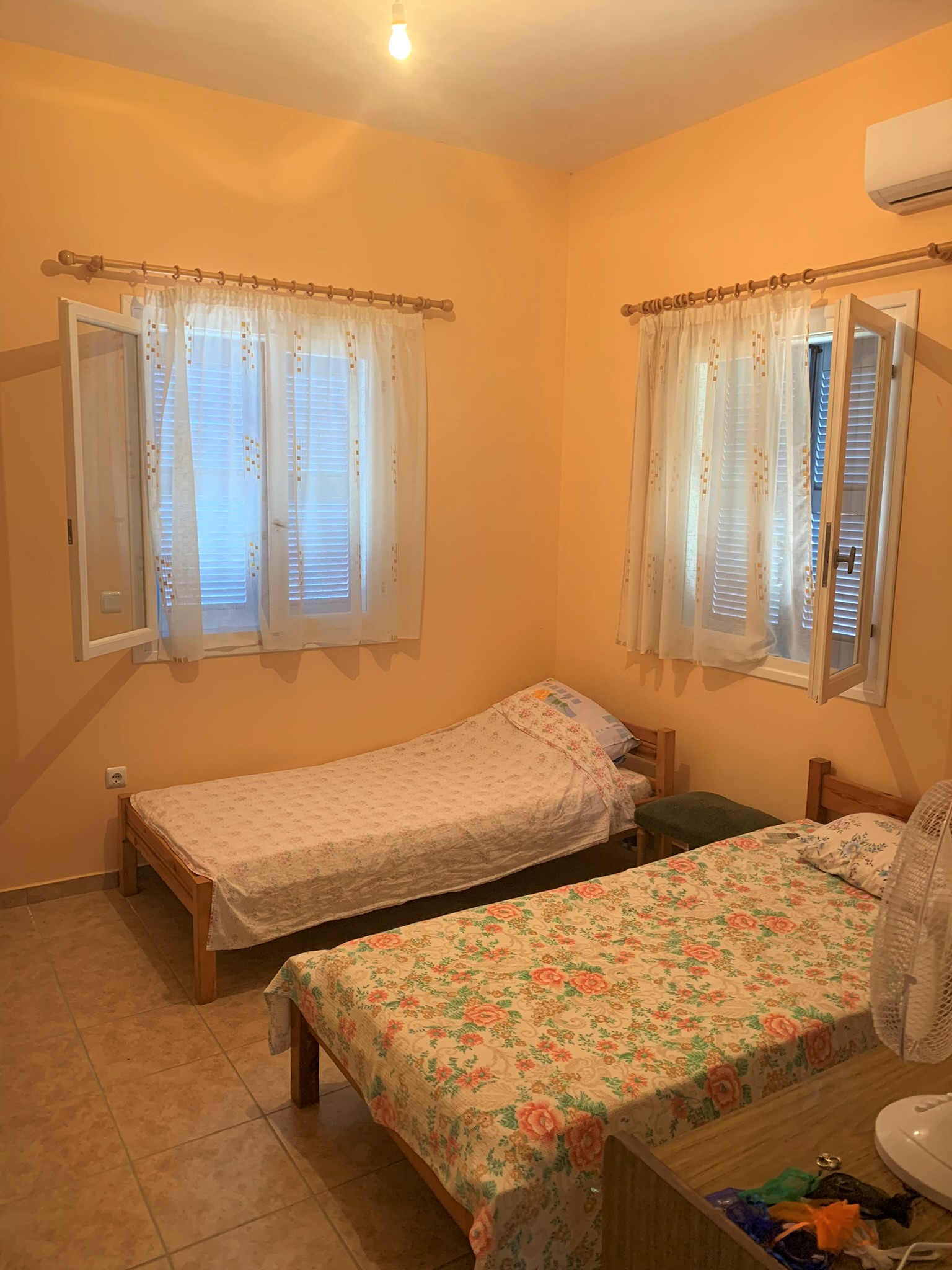 Bedroom of house for sale on Ithaca Greece, Stavros