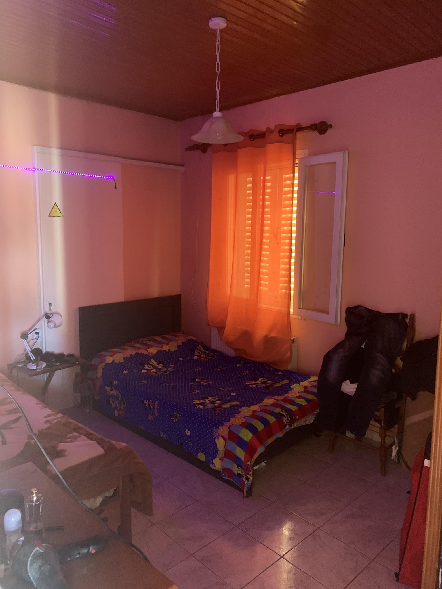 Bedroom of house for sale on Ithaca Greece, Vathi