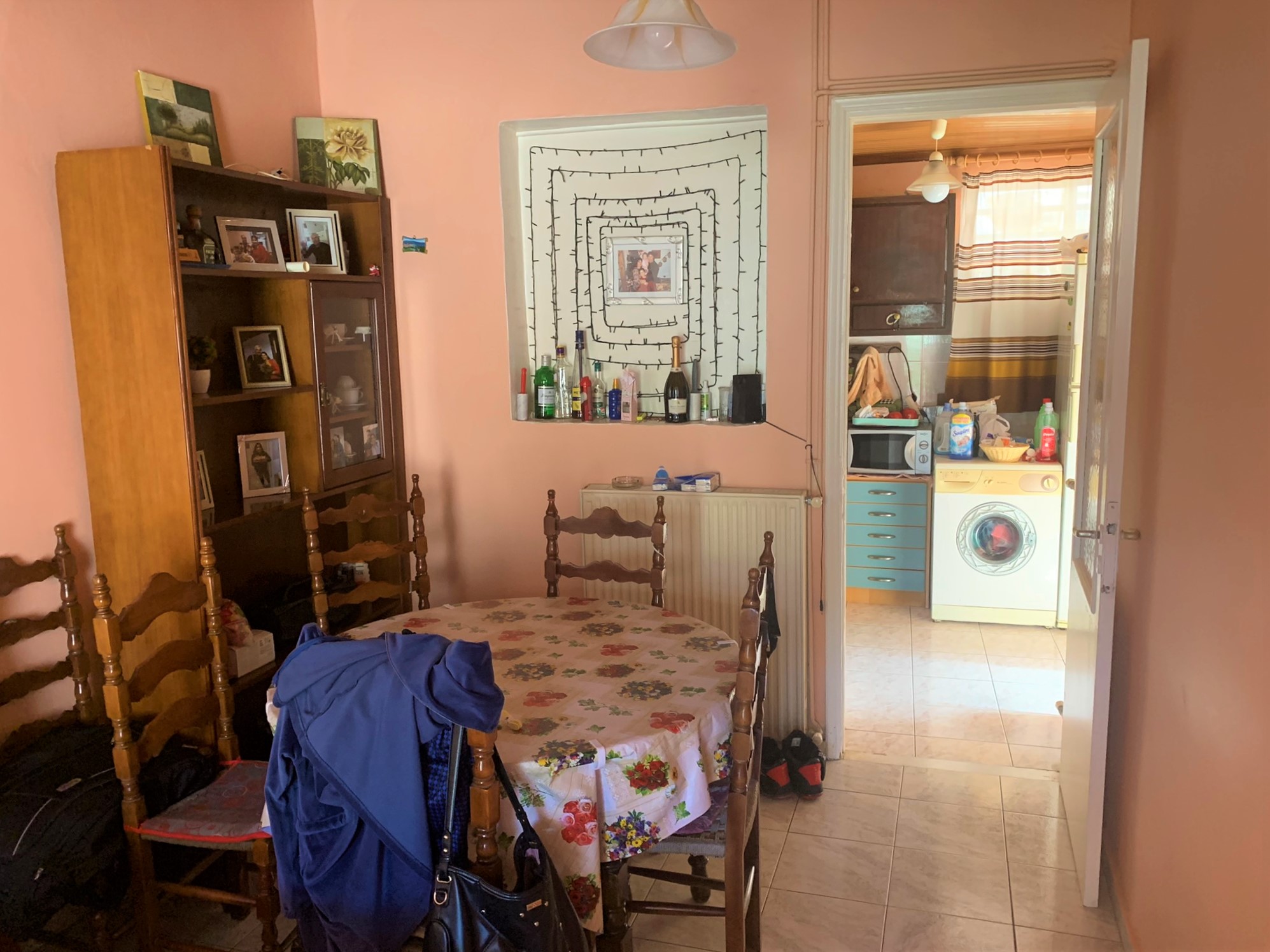 Dining area of house for sale on Ithaca Greece, Vathi