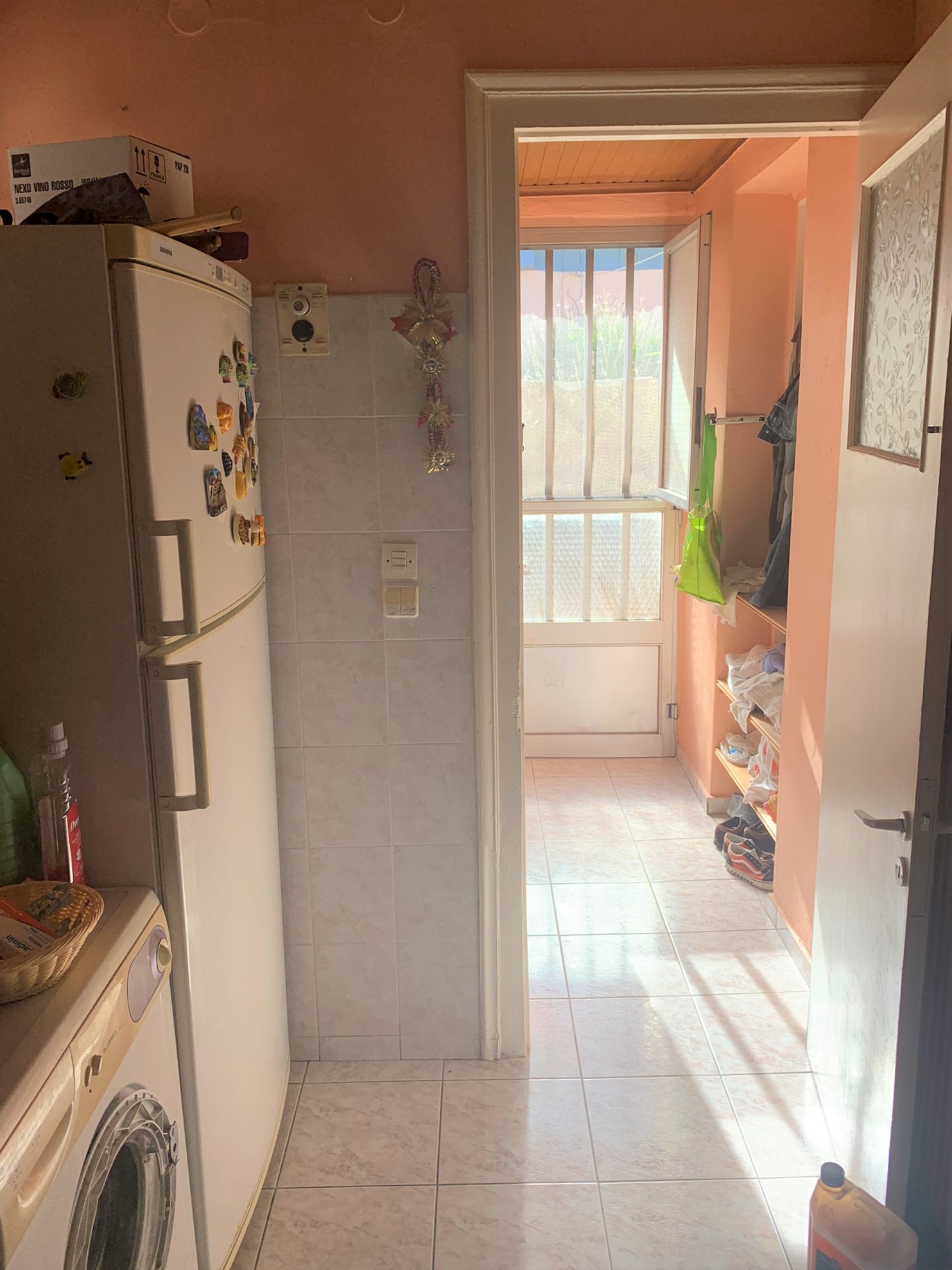 Kitchen area of house for sale on Ithaca Greece, Vathi