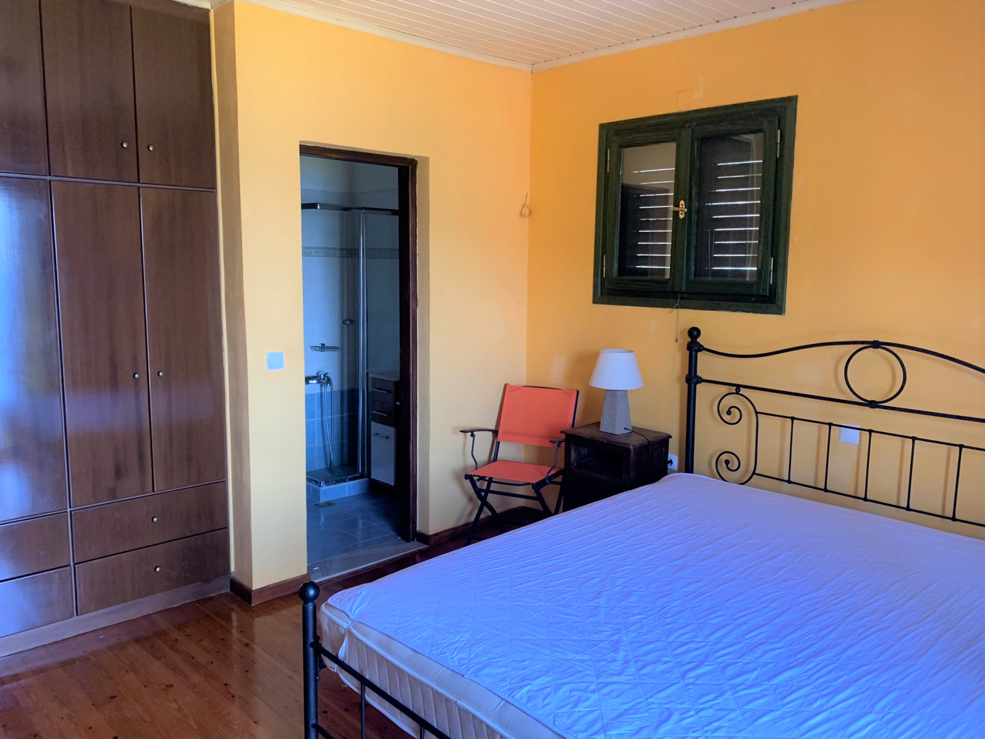 Bedroom of house for sale on Ithaca Greece, Platrithias