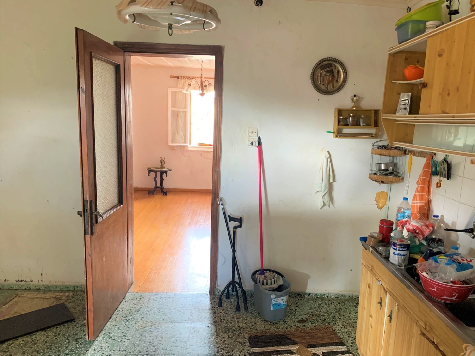 Kitchen of house for sale on Ithaca Greece, Vathi