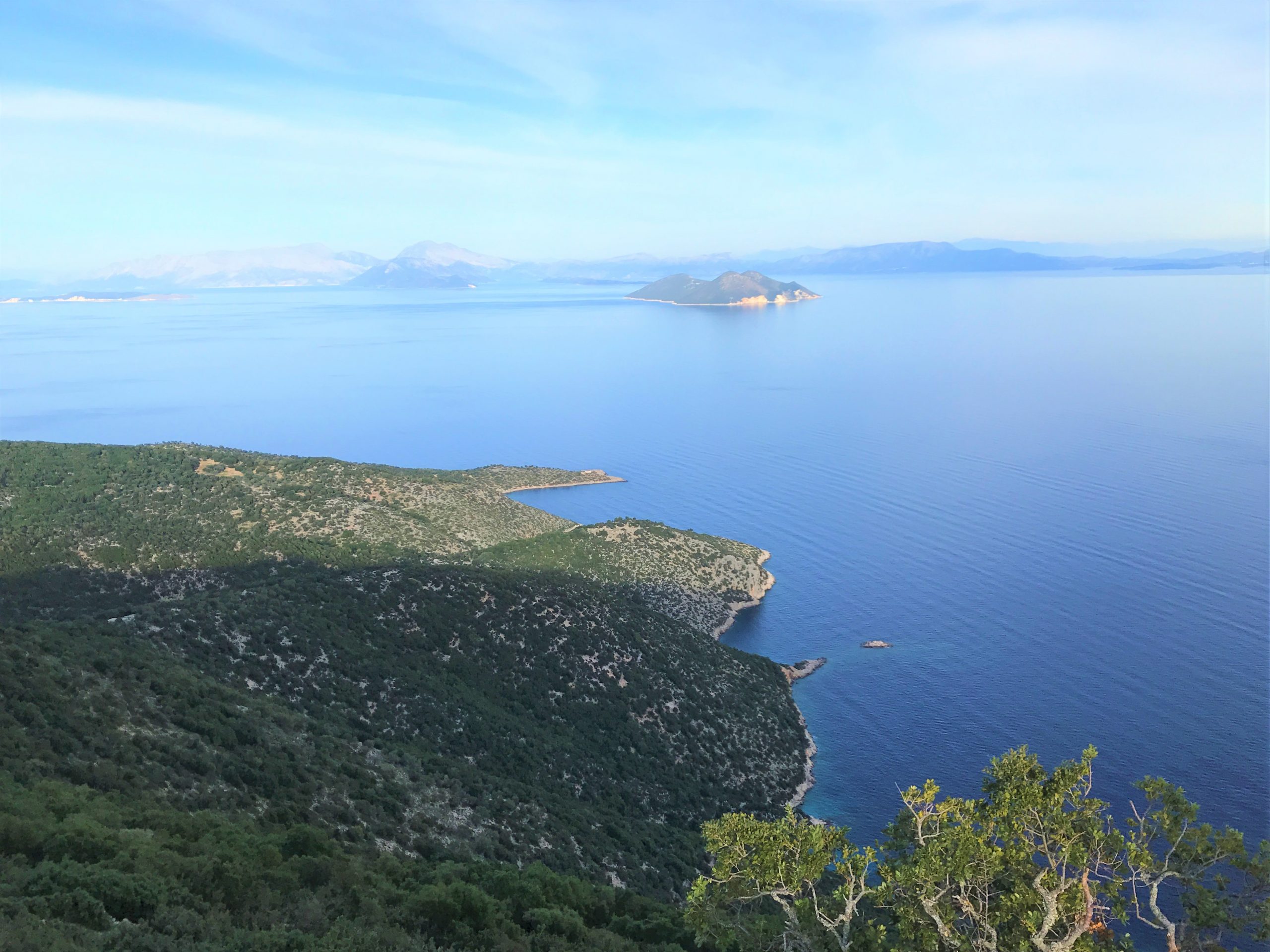Views from house for rent on Ithaca Greece, Anoghi