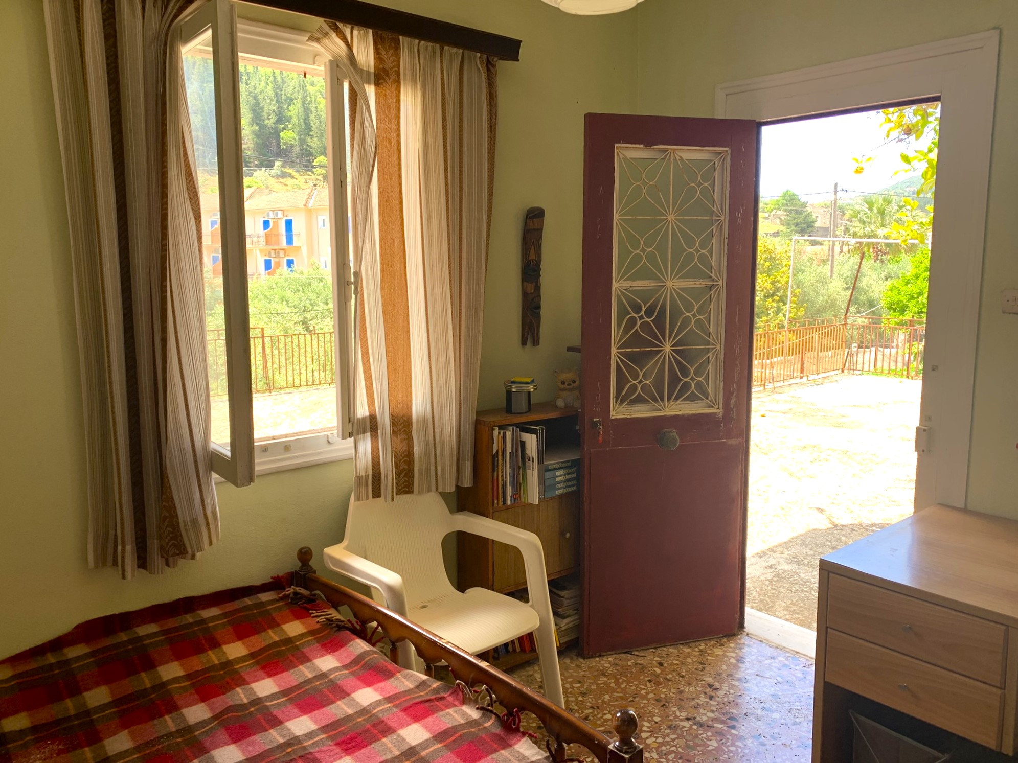 Interior spces of house for sale on Ithaca Greece, Frikes