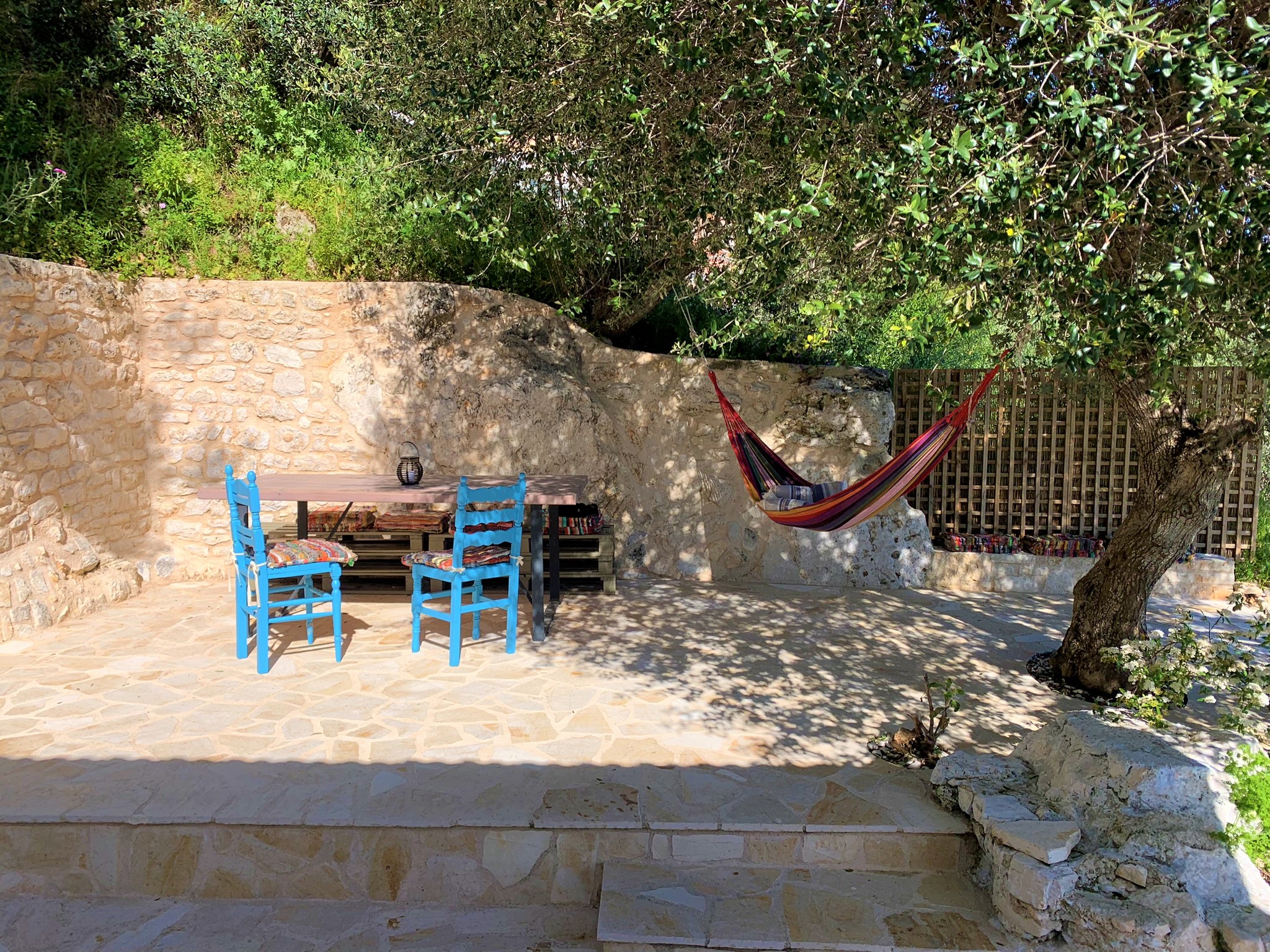 Outside areas of house for sale on Ithaca Greece, Perachori